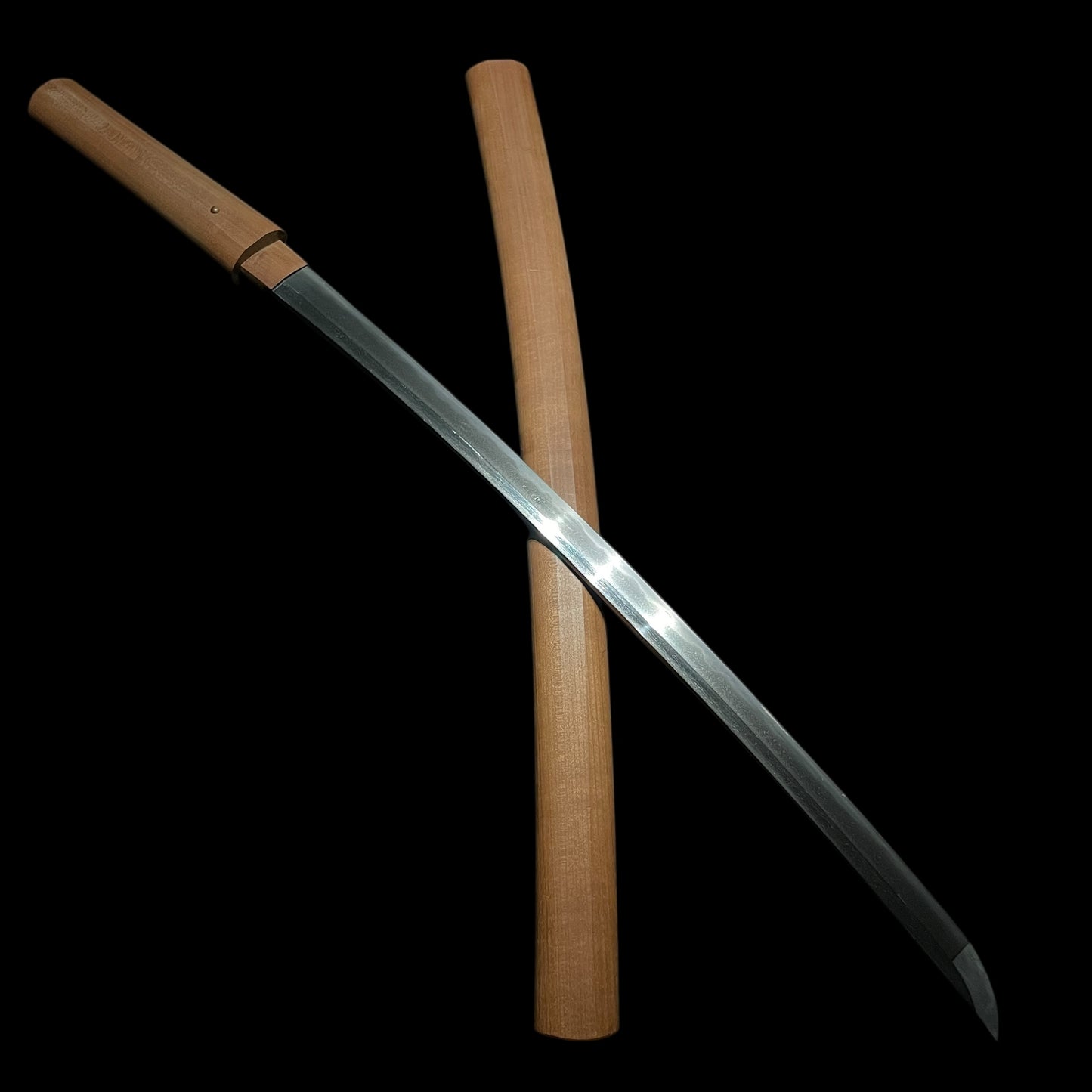 AOIMON 葵紋 Shinanokami Nobuyoshi 信濃守信吉 signed WAKIZASHI, Early Edo period