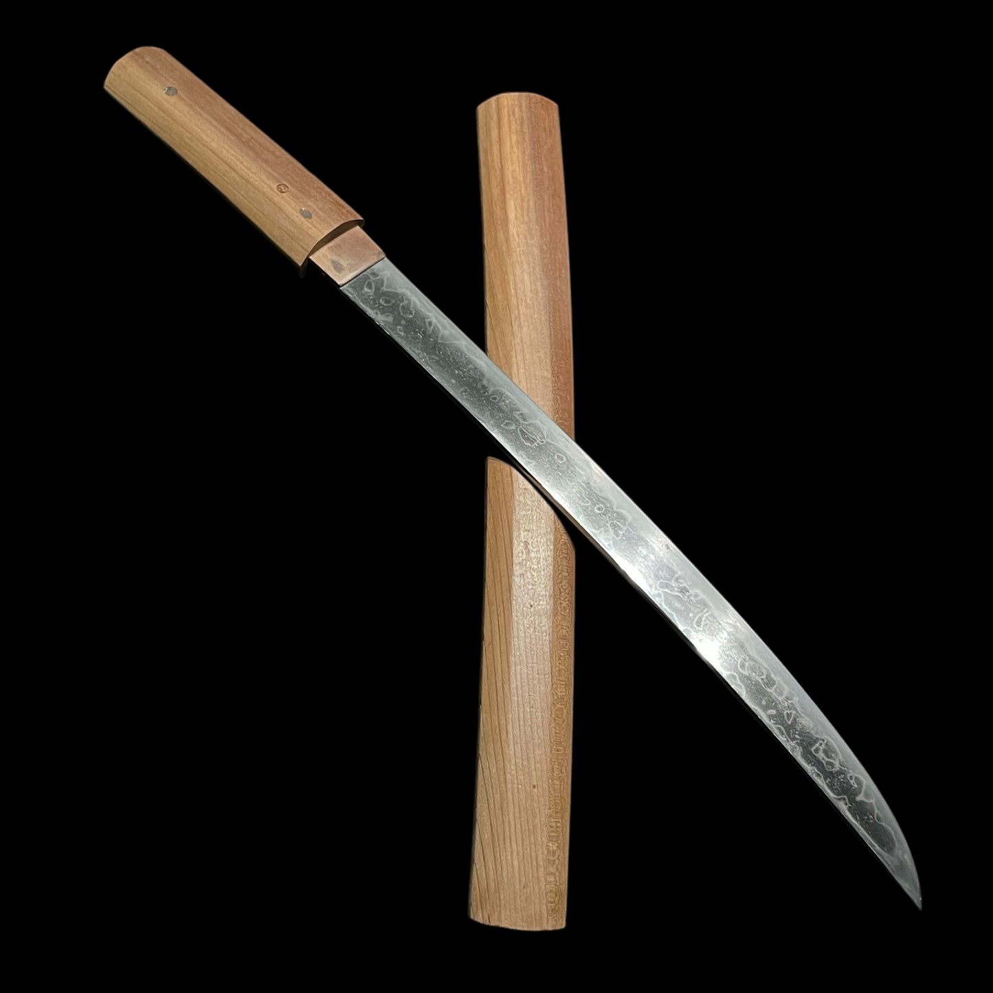 HITATSURA 皆焼 HAMON, Sunnobi-TANTO 寸延短刀, Muromachi period mumei