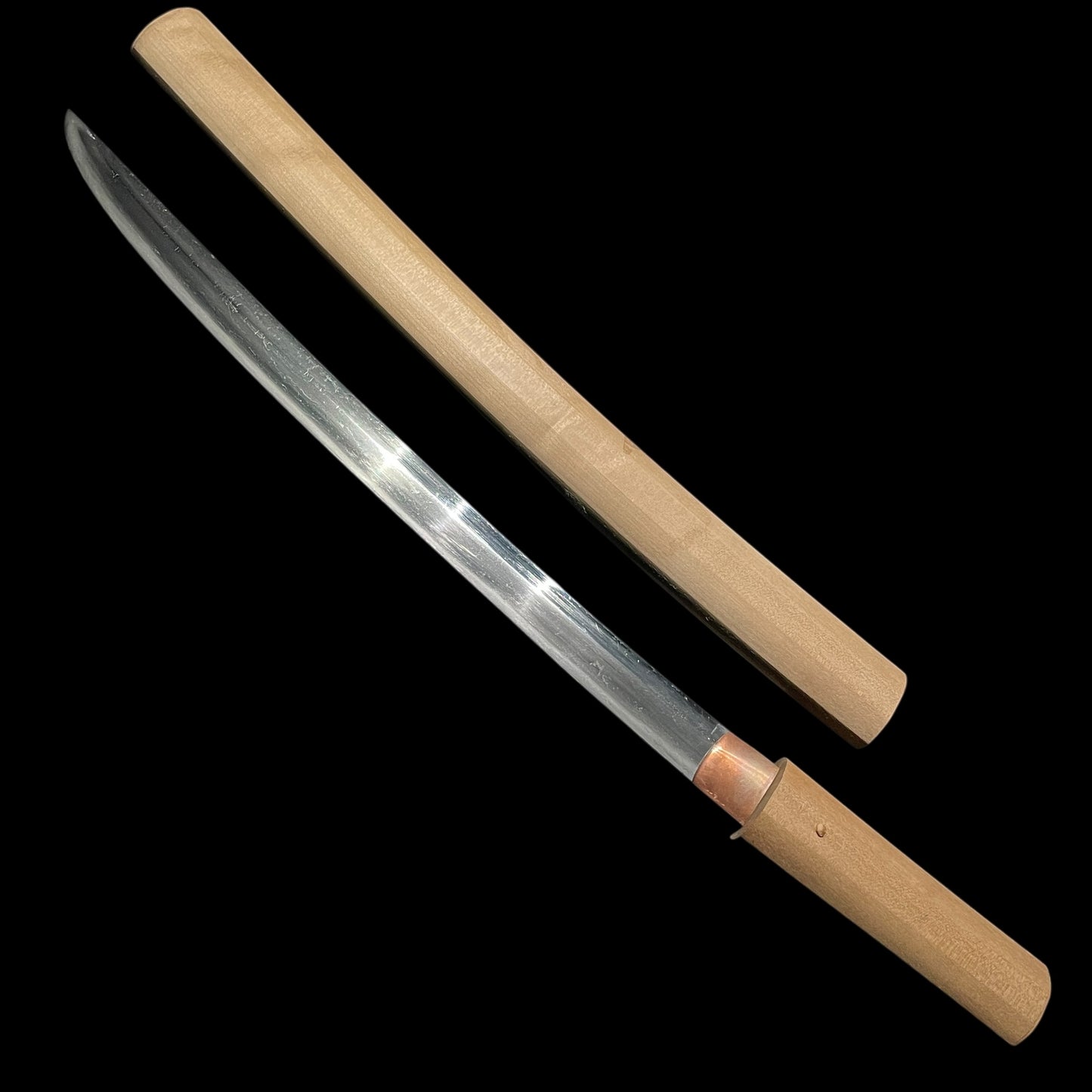 Shobuzukuri Wakizashi 菖蒲造脇差, Fuyuhiro 冬廣 signed, Muromachi period