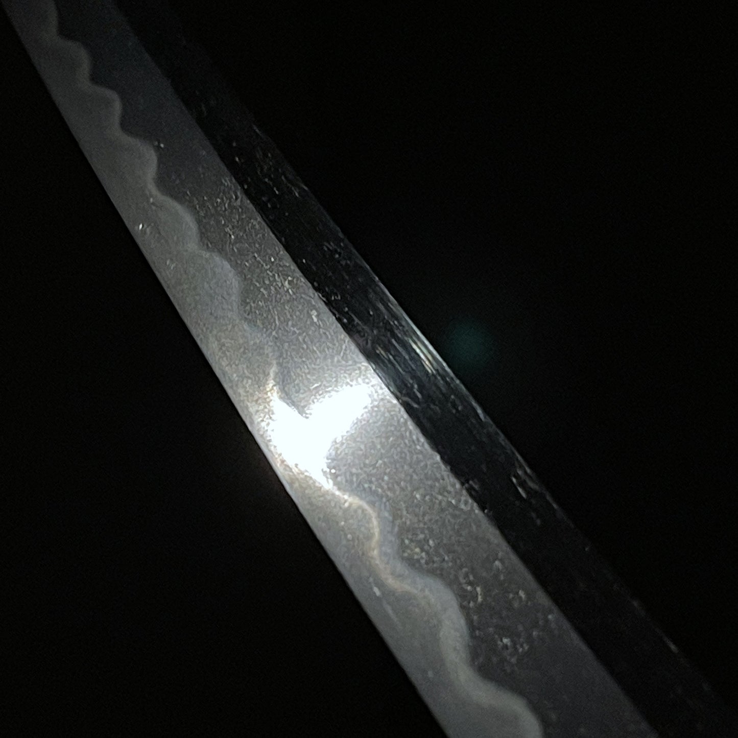 Midareab 乱刃 WAKIZASHI, Takarabune 宝船 TSUBA, Edo period mumei