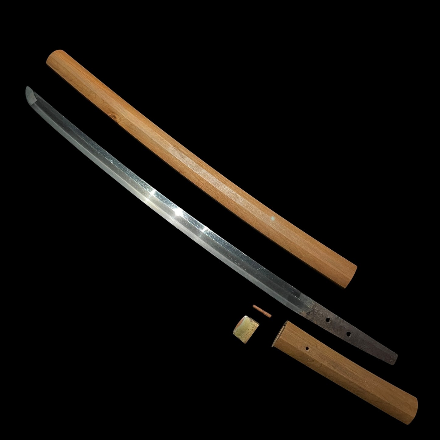 Echizen Tsuguhiro 越前継広 Wakizashi, Edo period, NBTHK Shinsa paper