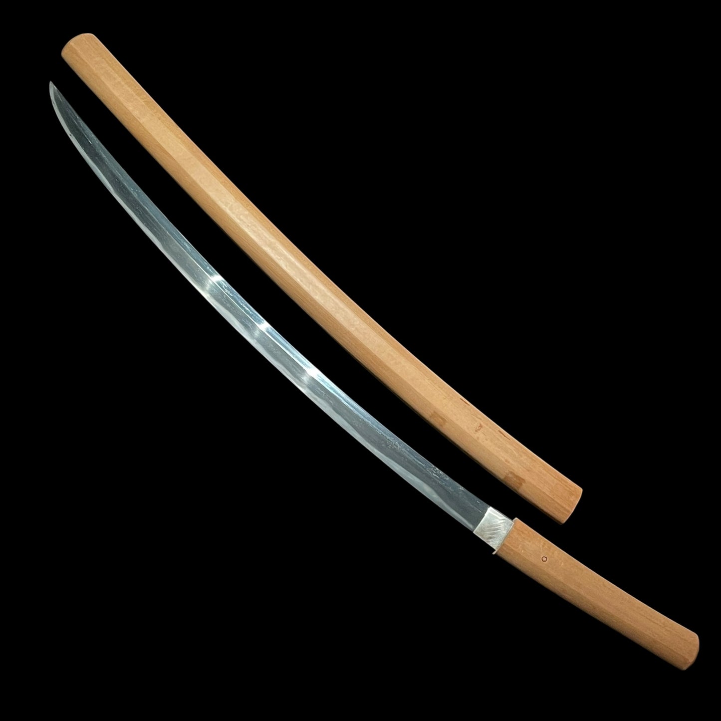 Nagamaki Naoshi Style, Long Shobuzukuri Wakizashi, Bishuosafune Sukesada signed