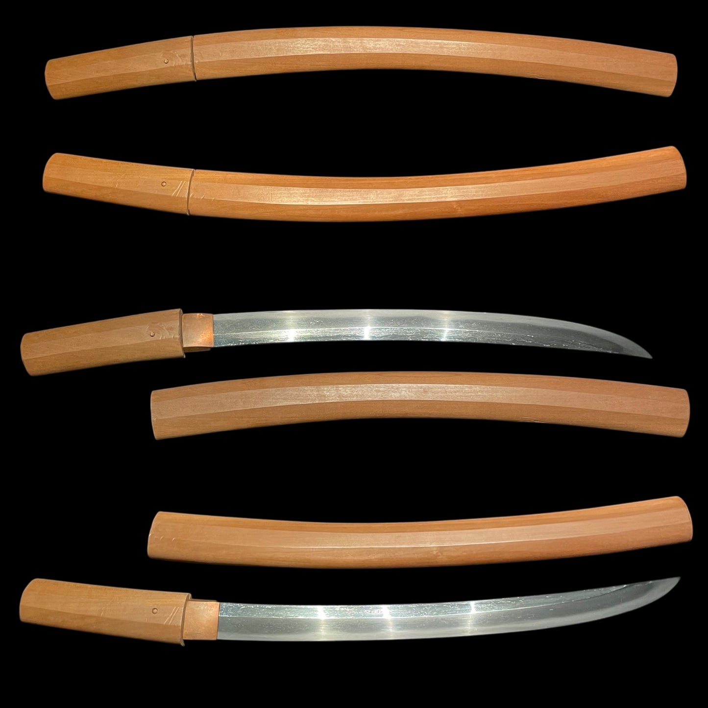 Shobuzukuri Wakizashi 菖蒲造脇差, Wide and Thick blade, Edo period mumei
