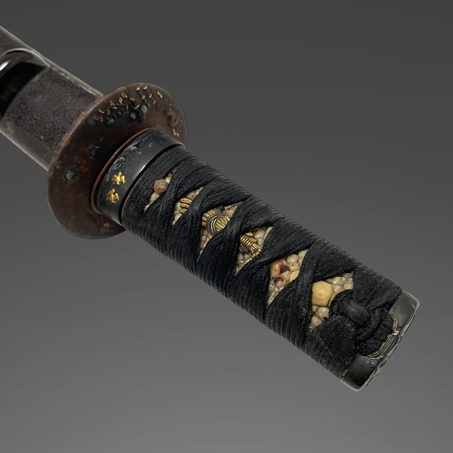 Shobuzukuri Wakizashi 菖蒲造脇差, High-Grade Tsukamae Edo period mumei