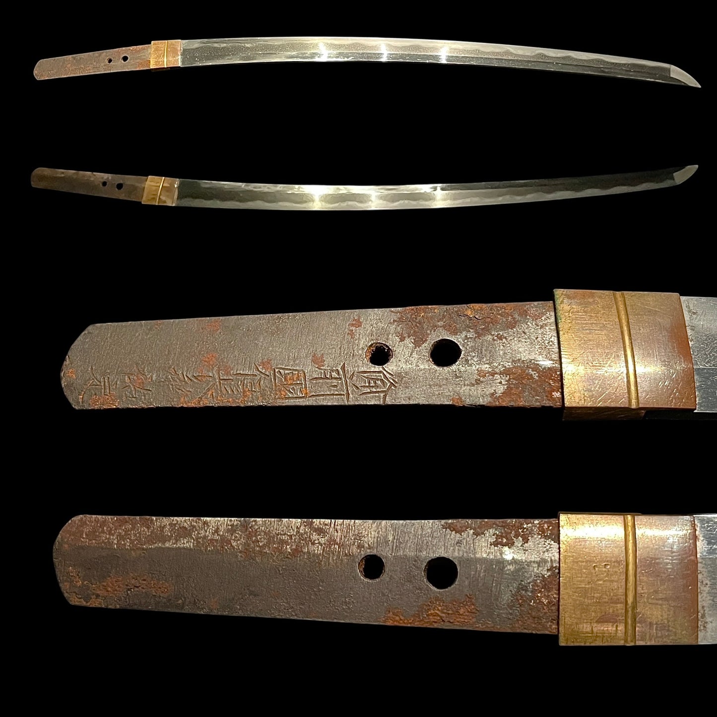 Hadamono Wakizashi, Kanzan Sensei Sayagaki, Bizenkokuju Osafune Sukesada 備前国住長船祐定 signed