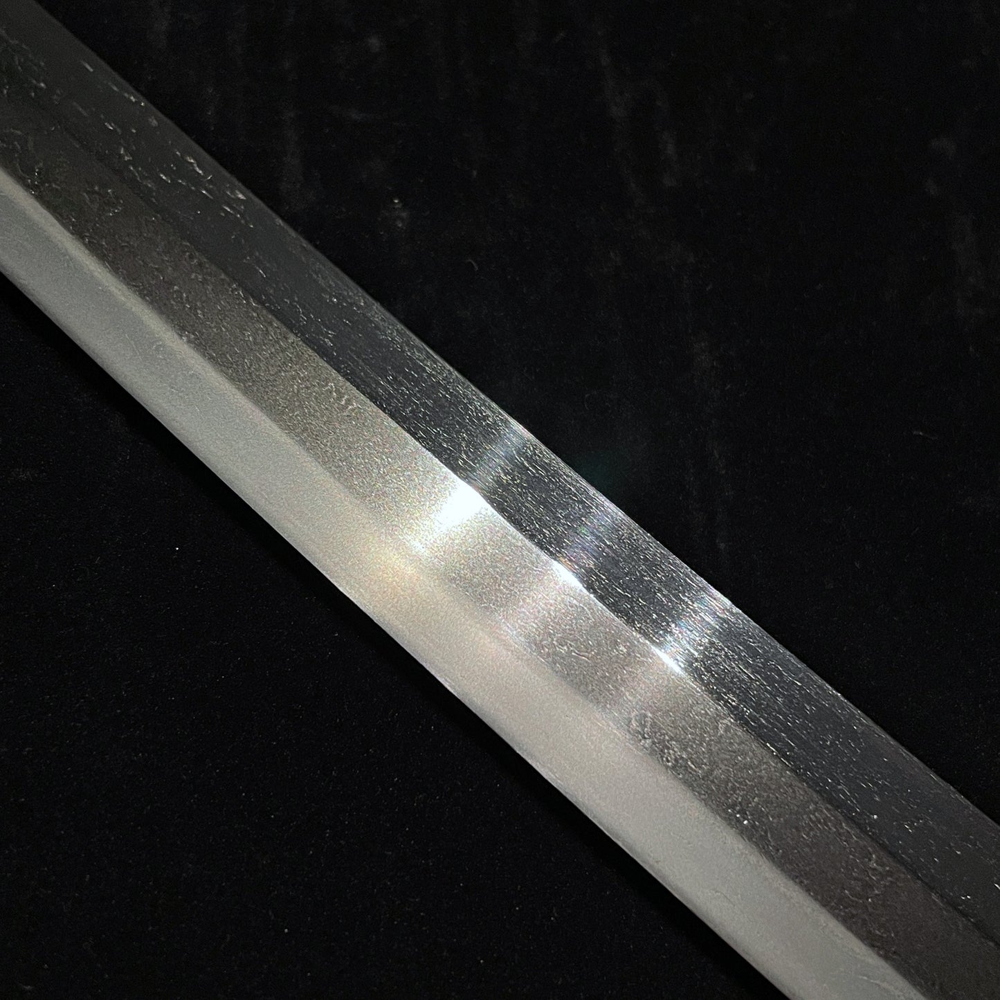 Katateuchi 片手打 KATANA, Late Muromachi period mumei, Amazing habaki