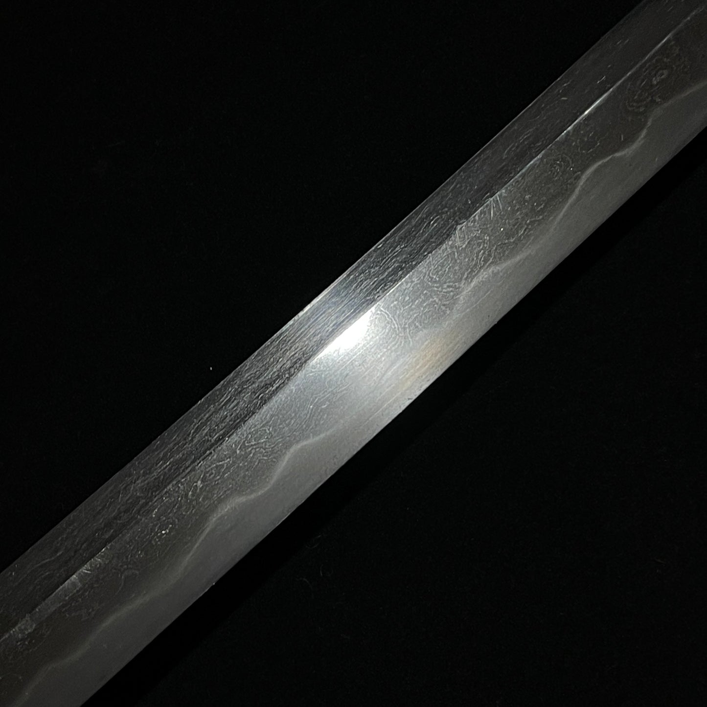 Short Wakizashi, Amidayasuri Tsuba, Edo period mumei