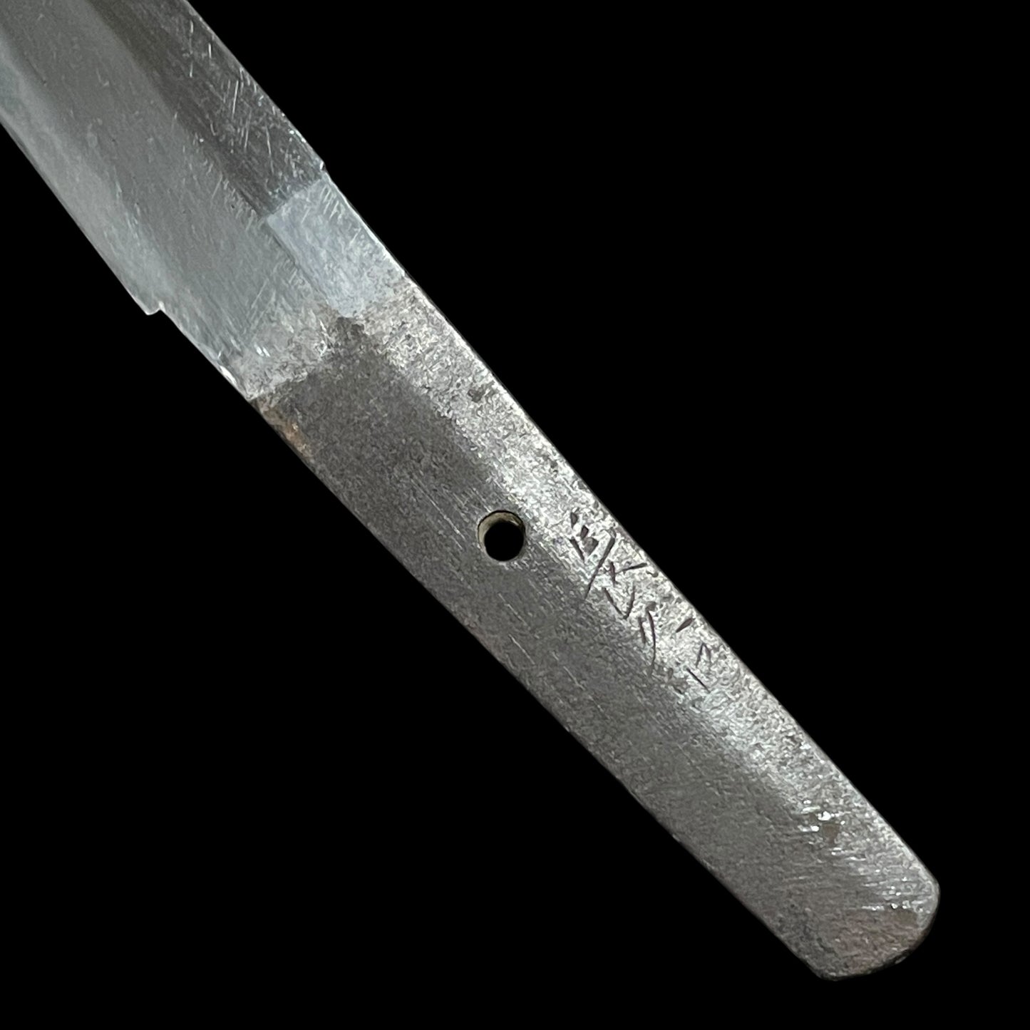 Nagahisa 長久 signed WAKIZASHI, Togari Gunome 尖互目 Hamon, Edo period