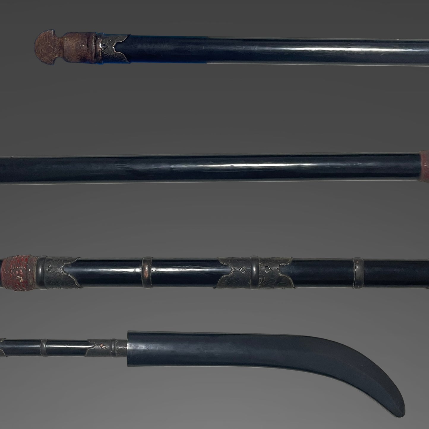 Shimosaka 下坂, NAGINATA in Long Koshirae, Edo period, NBTHK Certificate