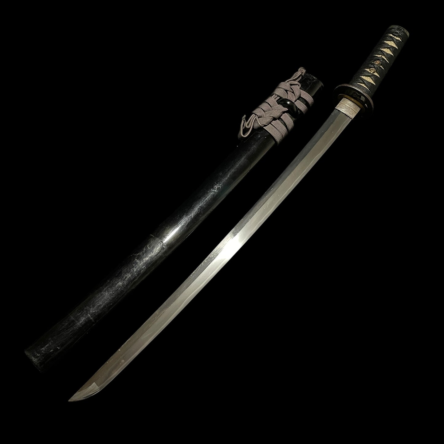 Yamatodaijo Kane 大和大掾兼 signed Wakizashi, Soten-Tsuba 宗典鍔, Edo period