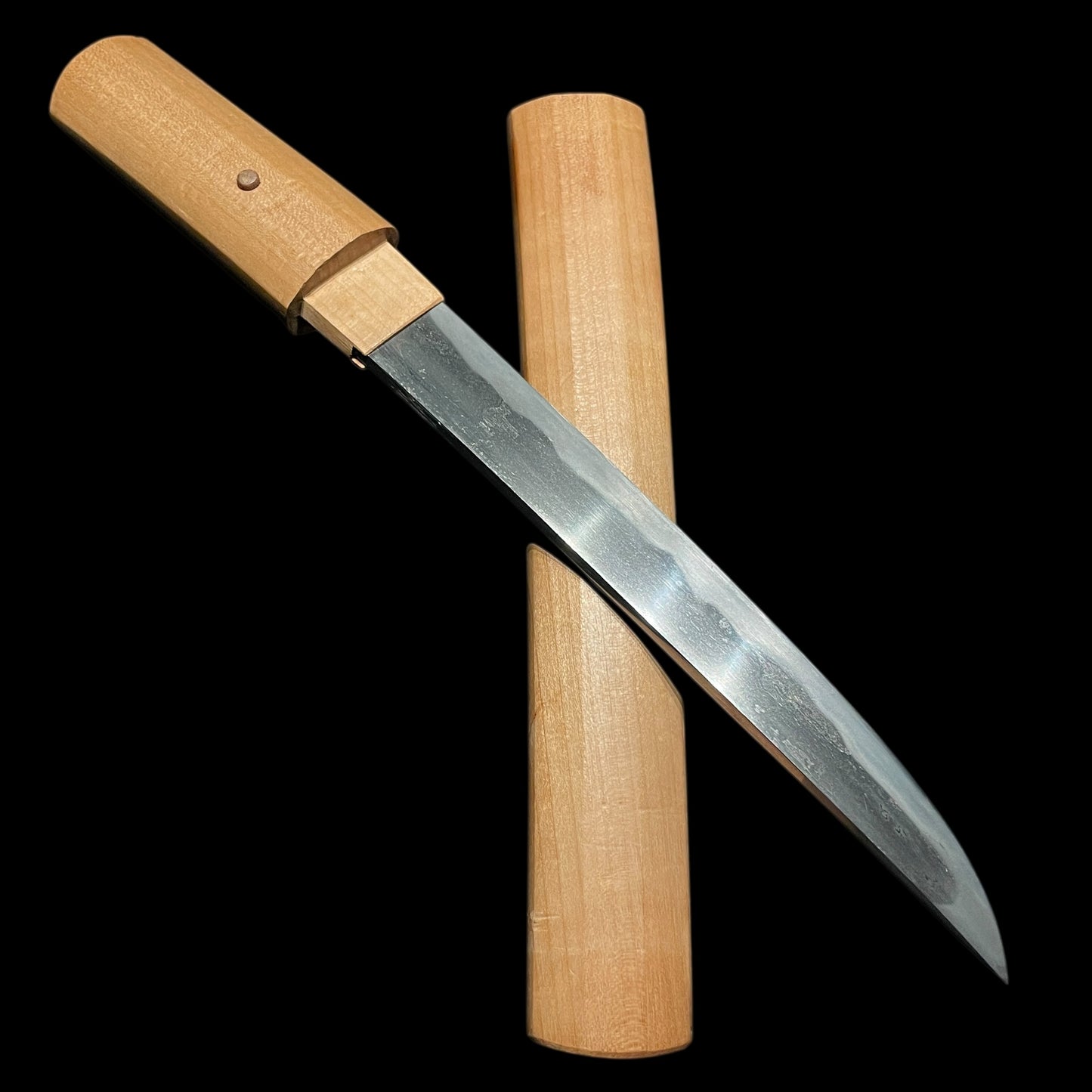 Bold Hamon TANTO, Thick blade, Edo period mumei