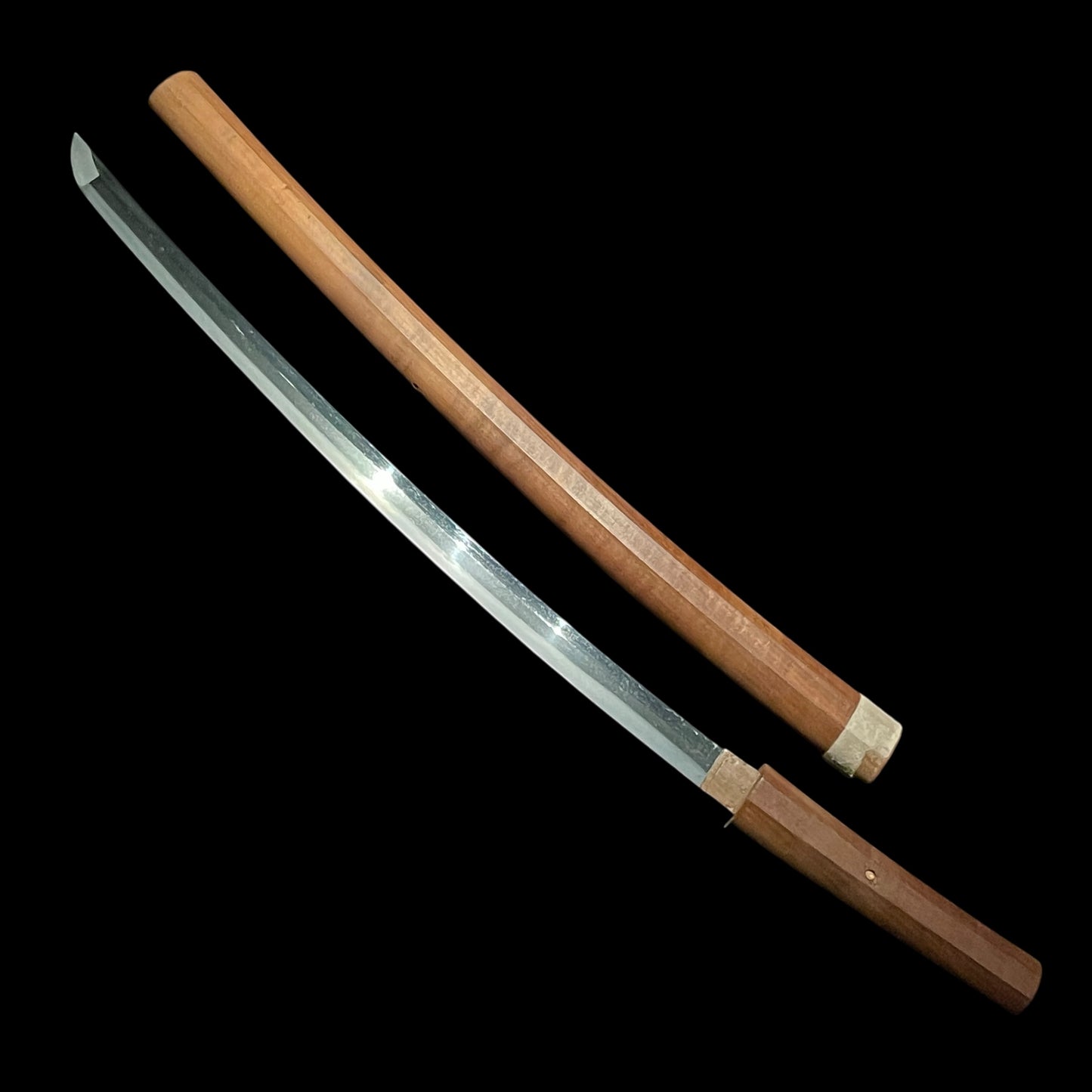 Koresuke 是助 signed WAKIZASHI in Shirasaya, 478mm (18.82 in.)