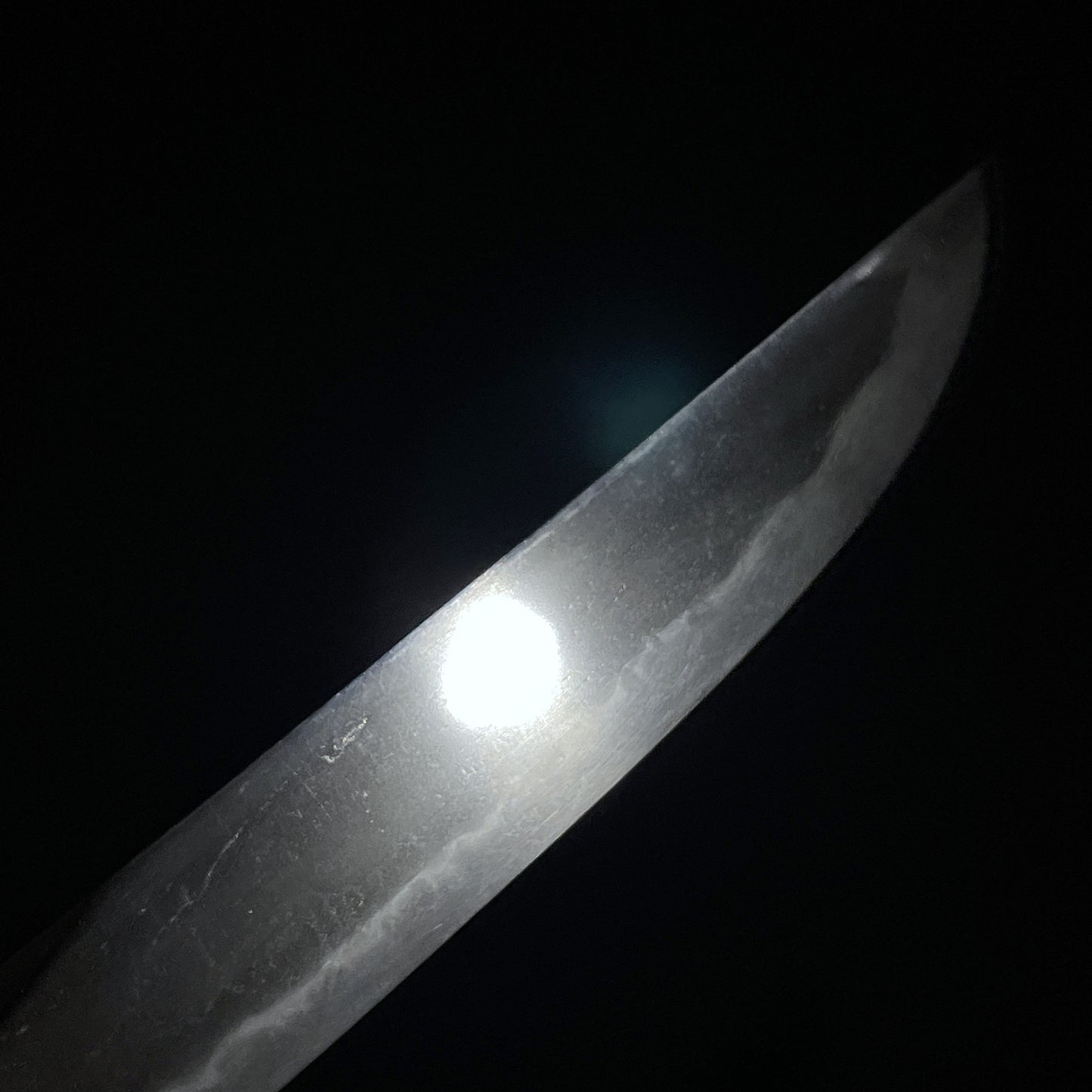 Unokubi-Zukuri 鵜首造 Wakizashi, Thick blade, Edo period mumei