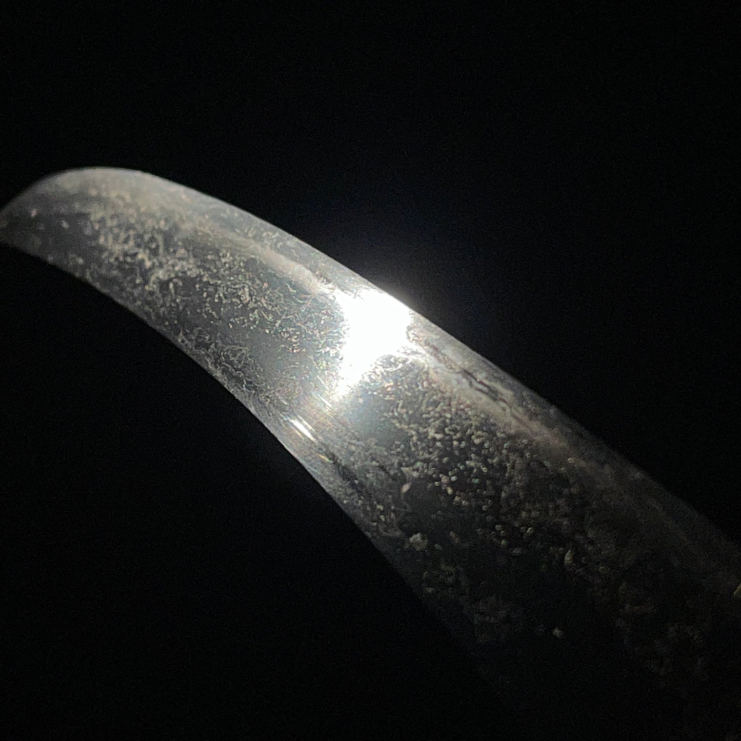 Wide Hirazukuri Wakizashi, Masahiro 正廣 signed, Hotei Tsuba 布袋鍔, Muromachi period mumei
