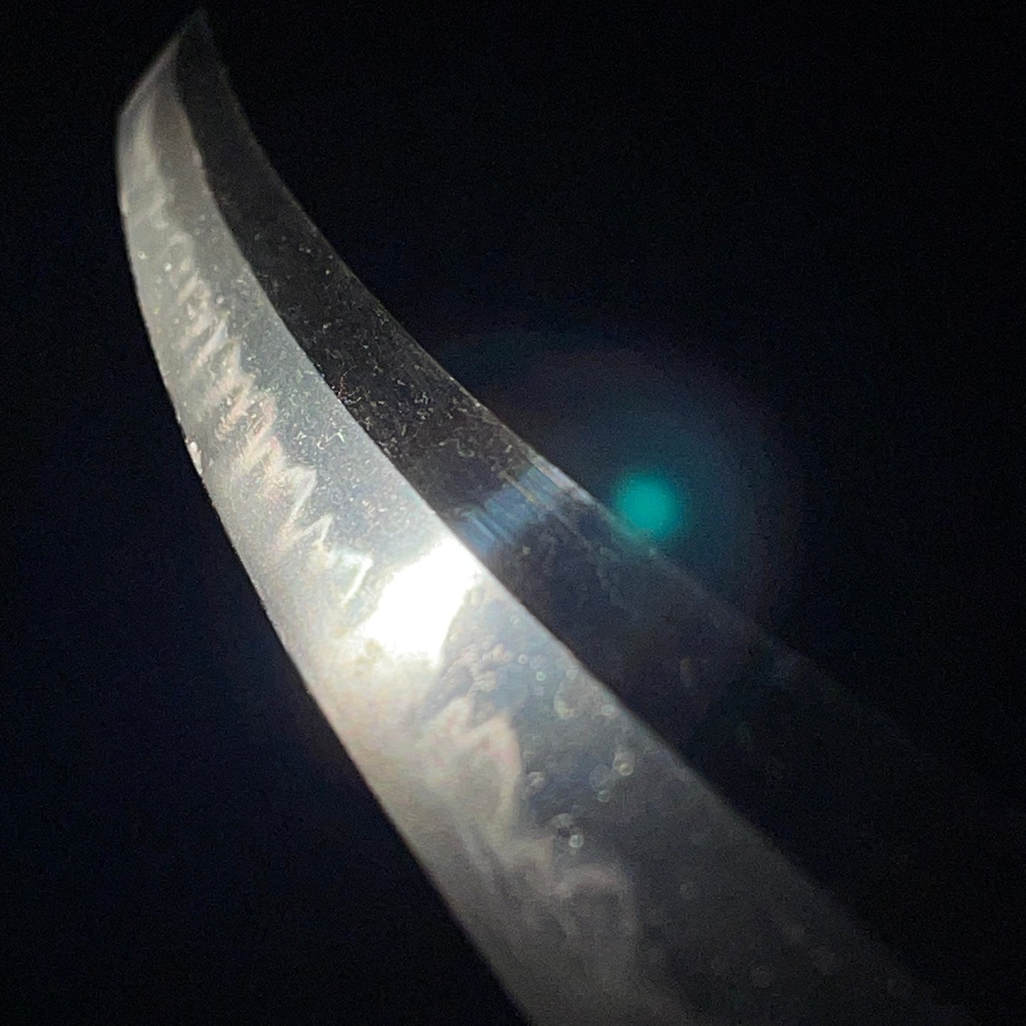 Monju Kaneshige 文珠金重 signed WAKIZASHI, Oogunome-Hamon 大互目刃文, Edo period