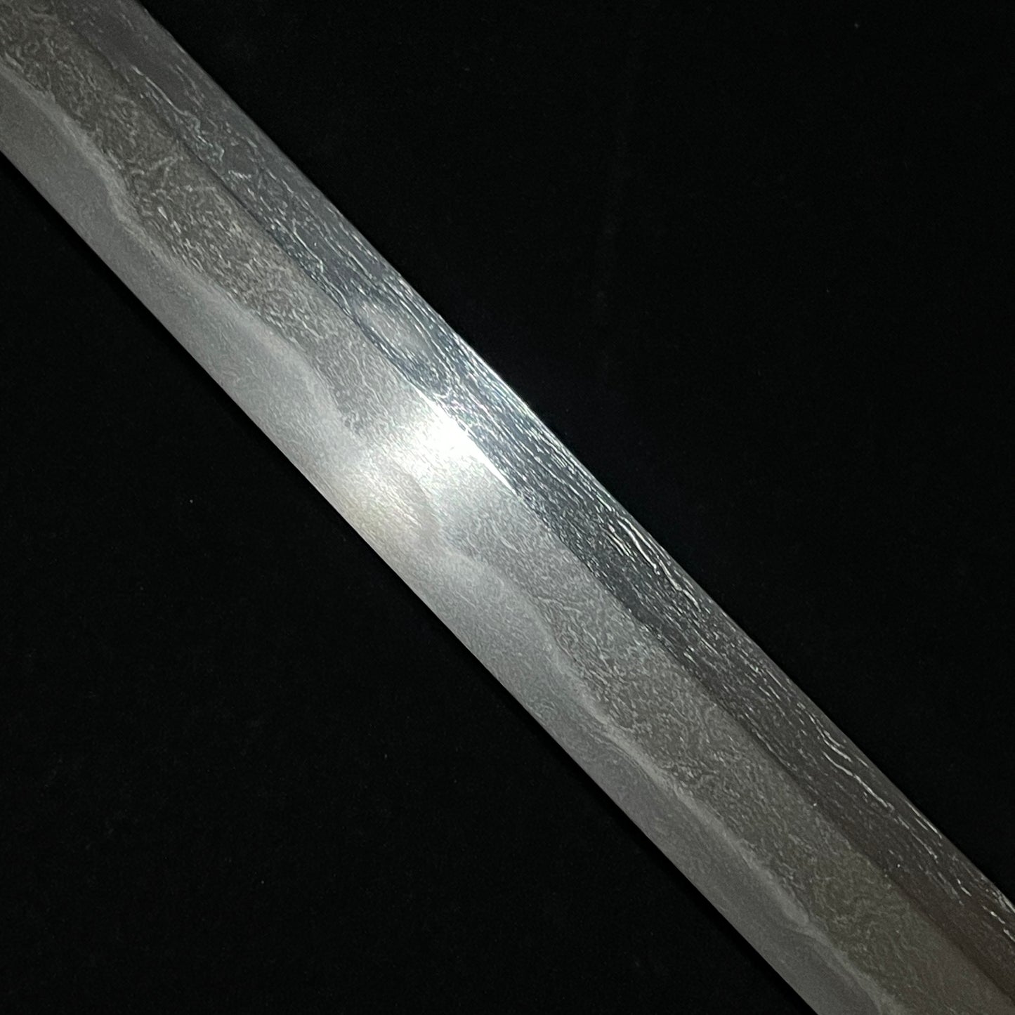 肌物 Hadamono Mokume-Jigane Wakizashi, Edo period mumei