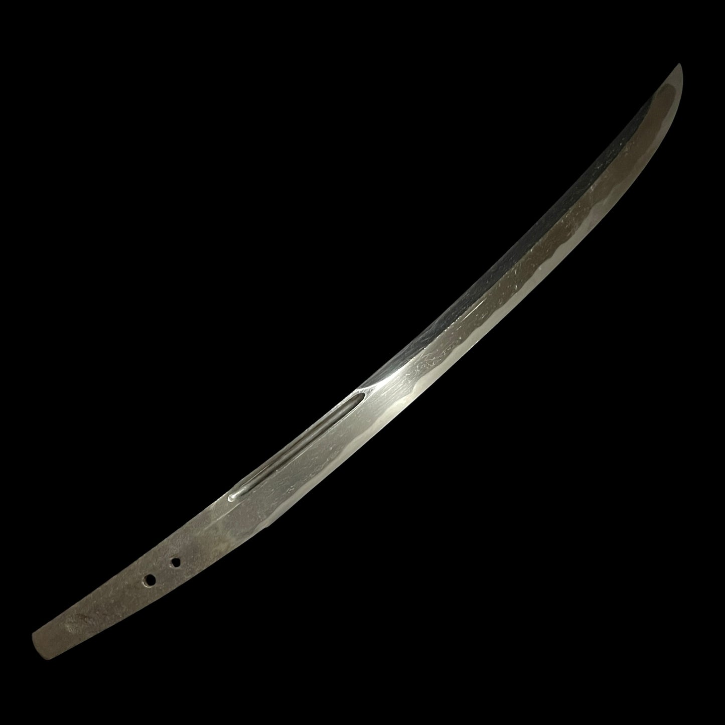 Heavy Naginata Naoshi 薙刀直 Wakizashi, Wide and Thick Blade, Muromachi period mumei