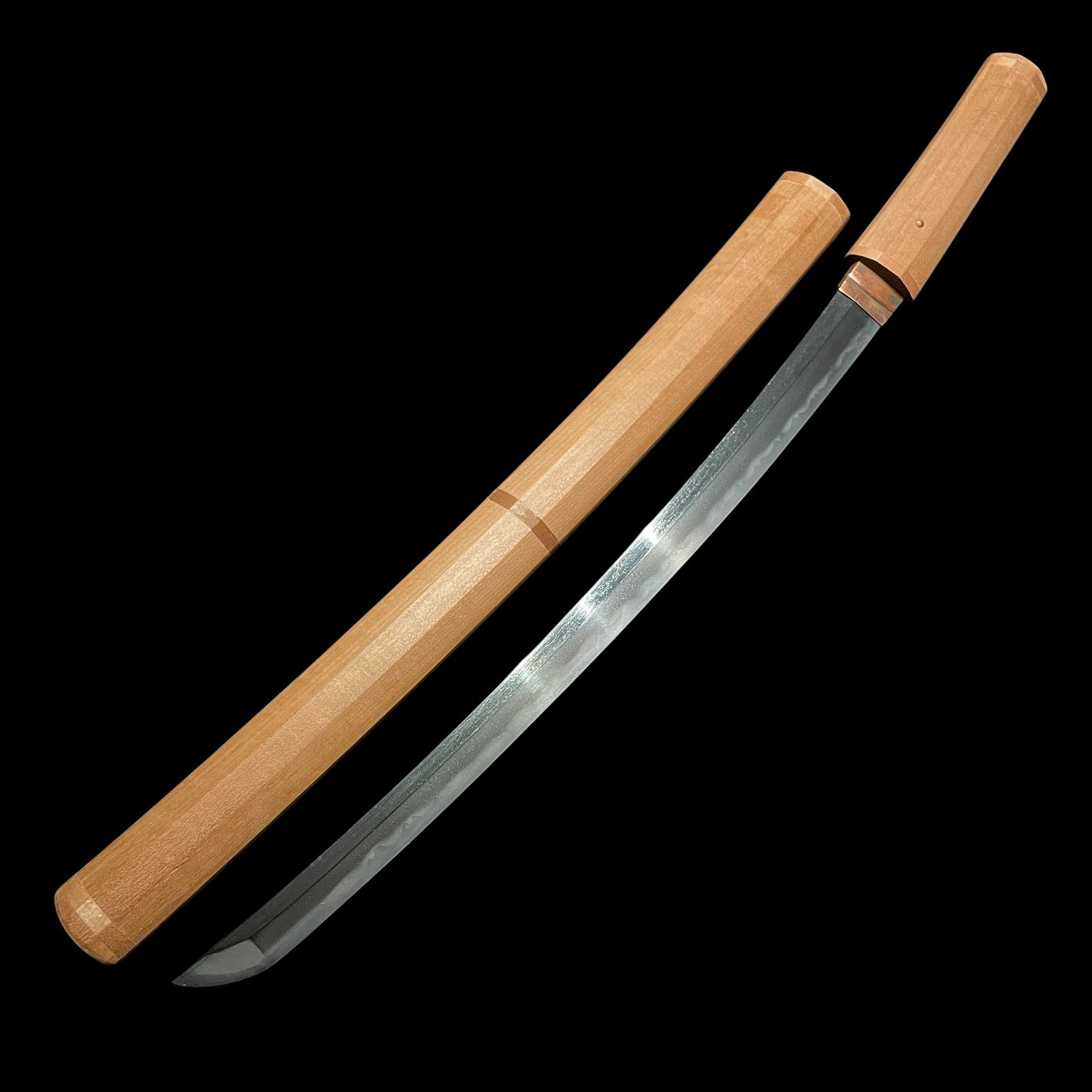 Yamashirodaijo Mizutaju Kunishige 山城大掾水田住国重 signed Wakizashi, Edo period