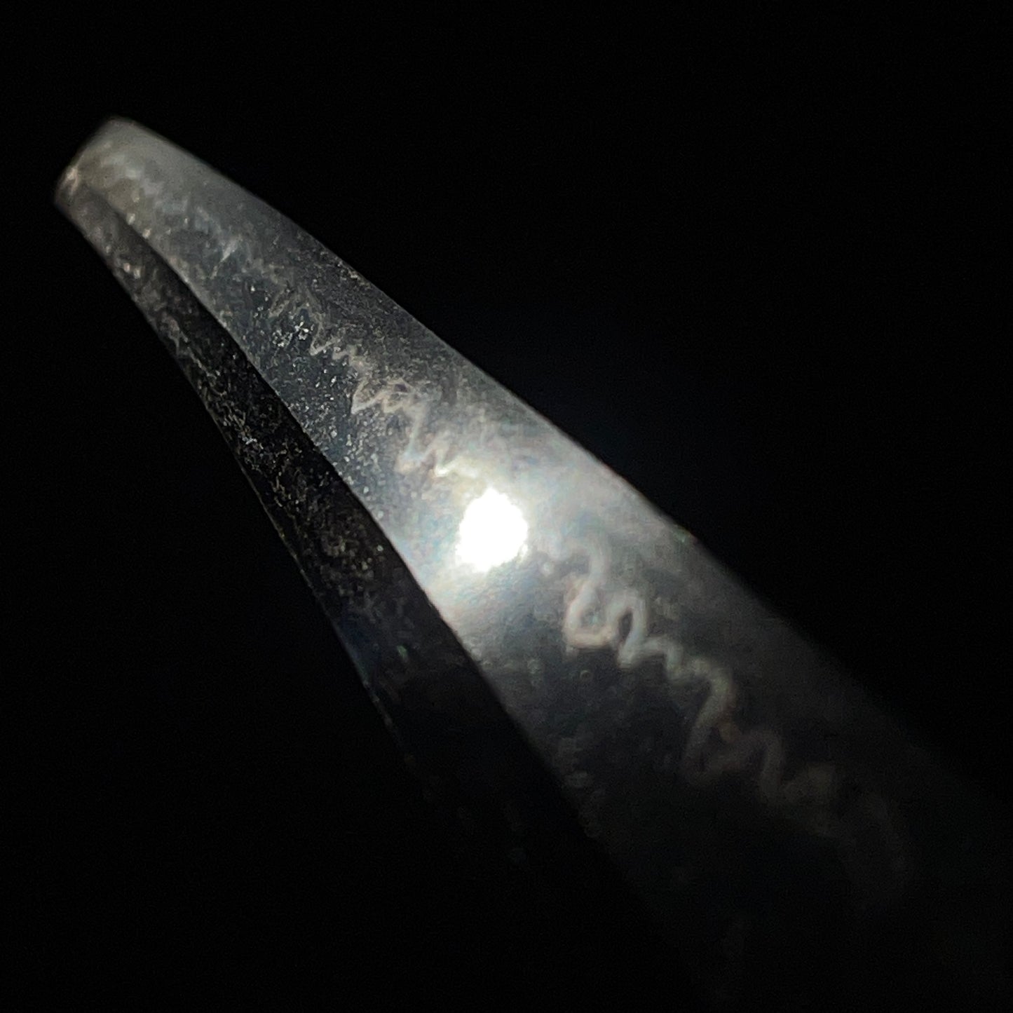 Sekiju Ujinobu Ganmaku 関住氏信岩捲 signed, Straight Long Wakizashi, Sayagaki 鞘書