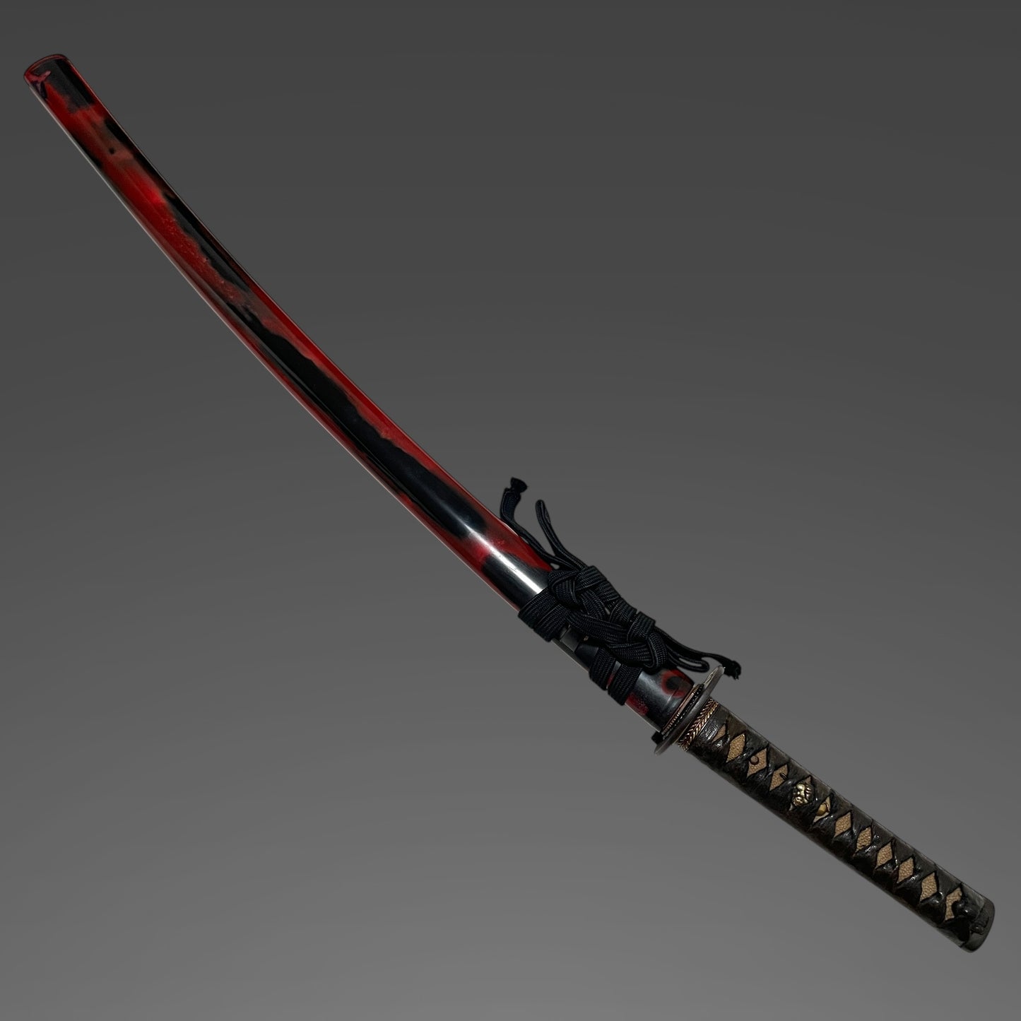 Red KATANA, Bishuosafune Sukesada February 1525 備州長船祐定 大永五年二月日 signed, Muromachi