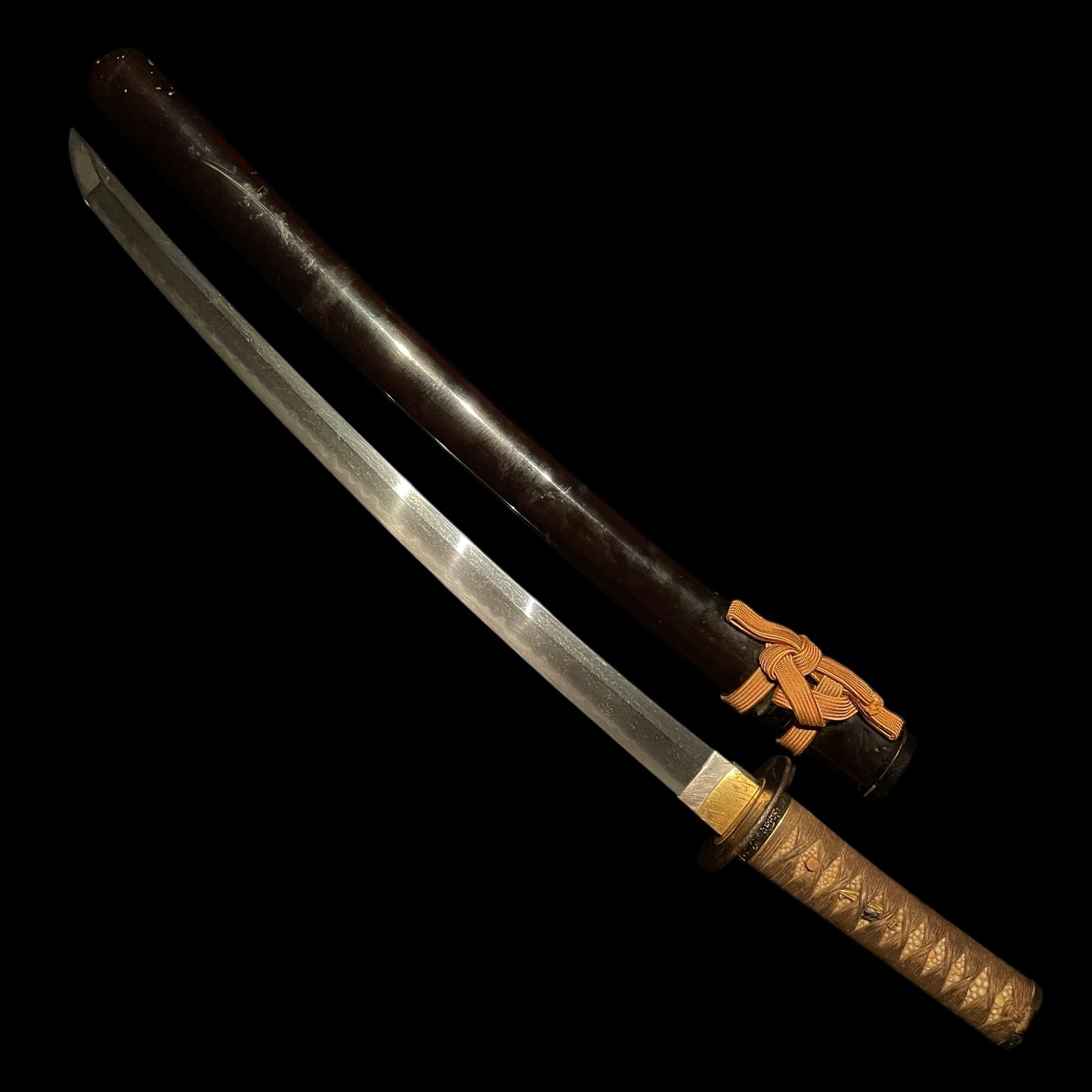 Harimanokami Teruhiro 播磨守輝廣 signed WAKIZASHI, Hamano shozui 濱野政随 Fuchi