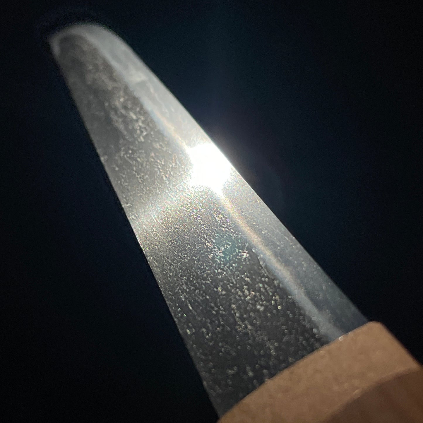 Ichimaru 一丸 signed TANTO, Masamehada 柾目肌, Shinshinto 新々刀, NBTHK Certificate