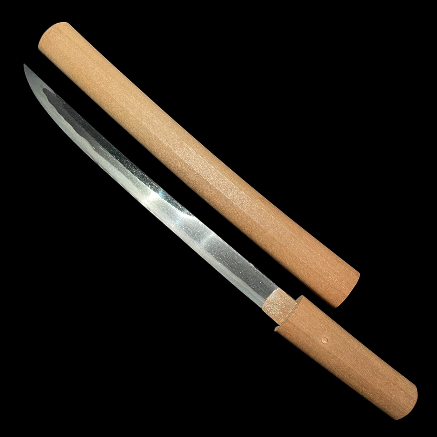 Unokubi-Zukuri 鵜首造 Sunnobi-Tanto 寸延短刀, Edo period mumei