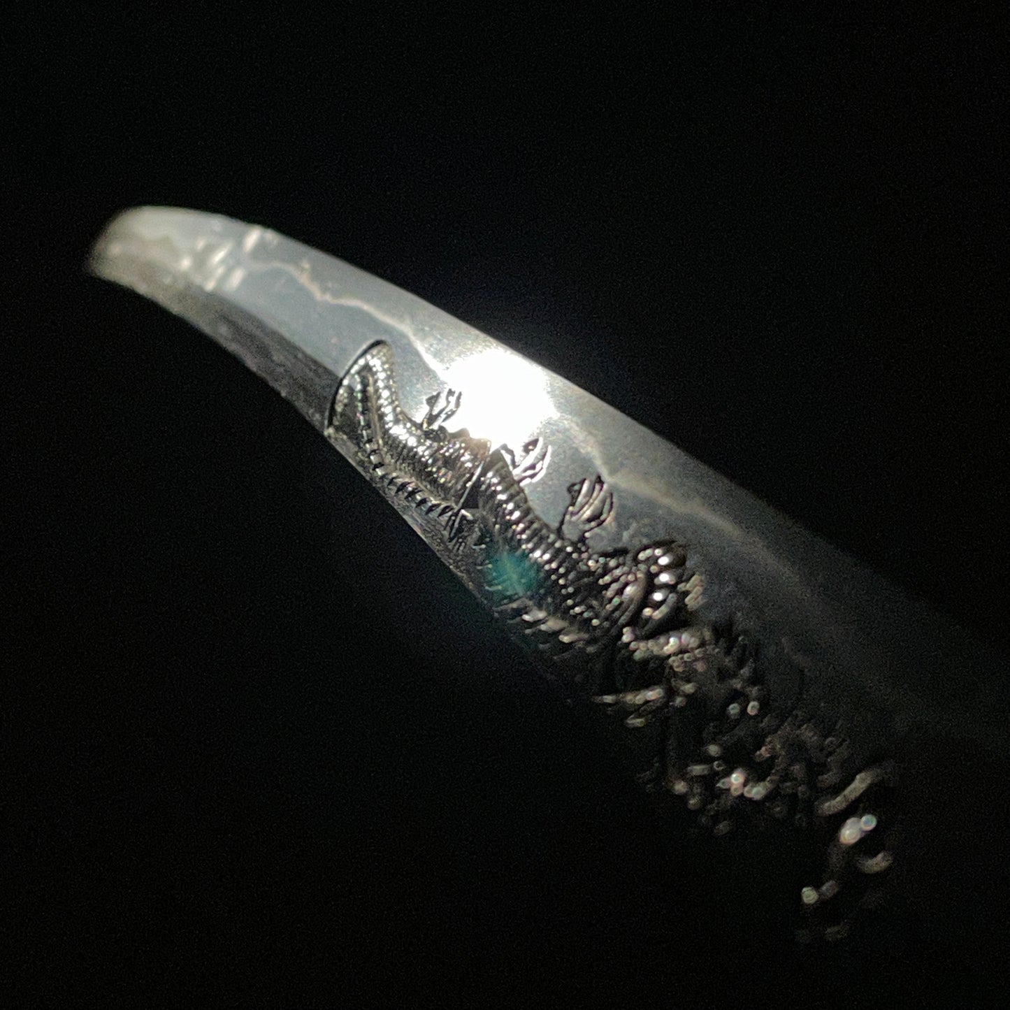 Dragon HORIMONO KATANA, Harimadaijo Fuijwara Kiyomitsu 播磨大掾藤原清光 signed, High-grade Fittings