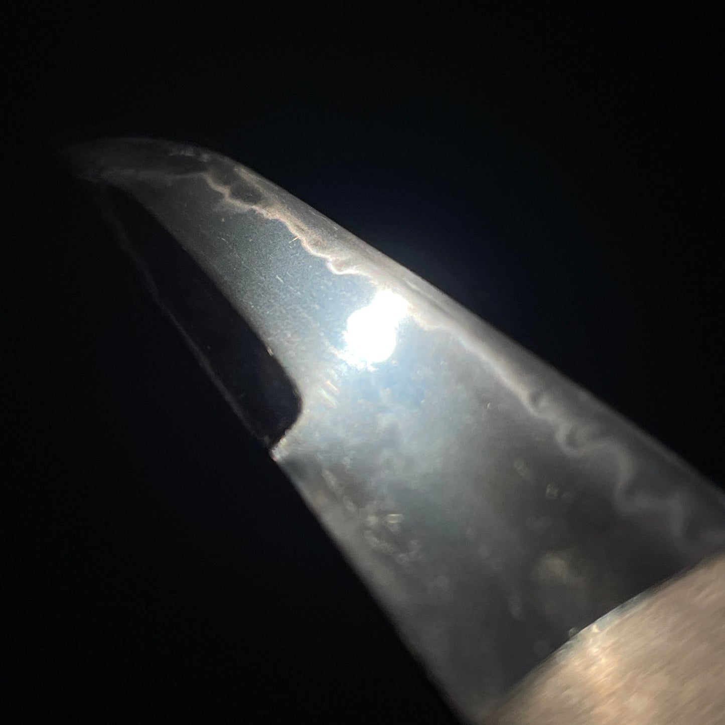 Matsushiro Style Unokubi TANTO, with Kogai, Edo period mumei