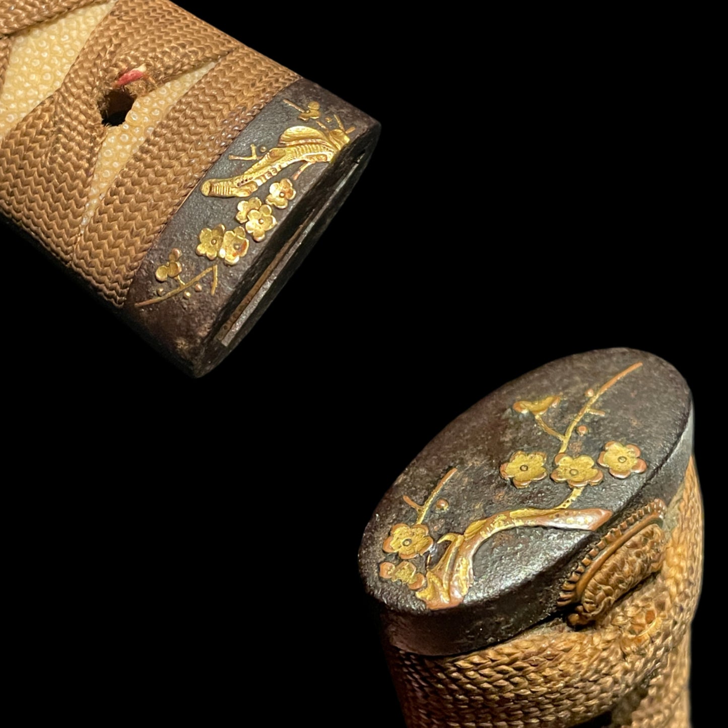 Plum Fuchikashira Hirazukuri TANTO, Muromachi period mumei