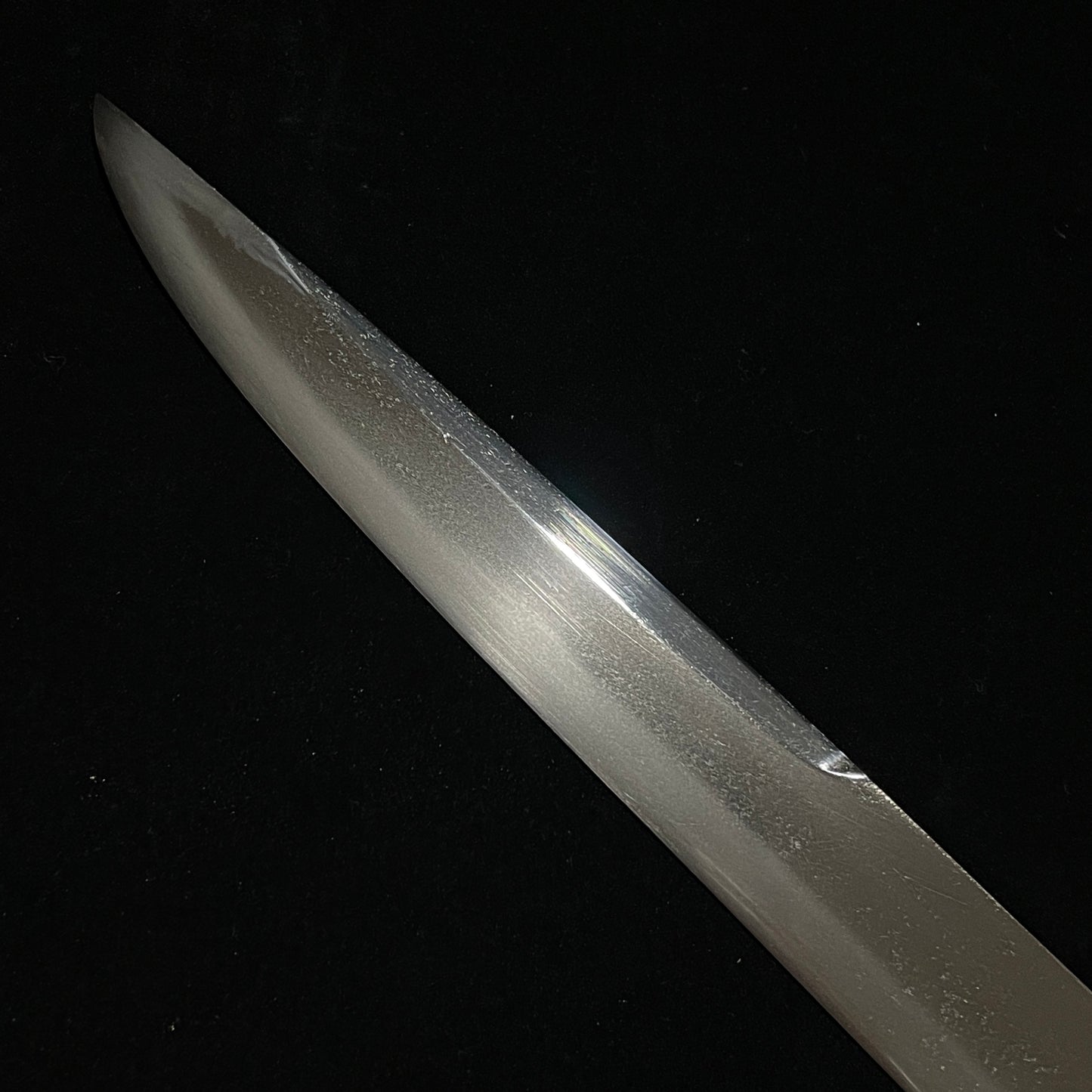 Unokubi-Zukuri 鵜首造 Tanto, Shinshinto Late Edo perio mumei, Thick Blade