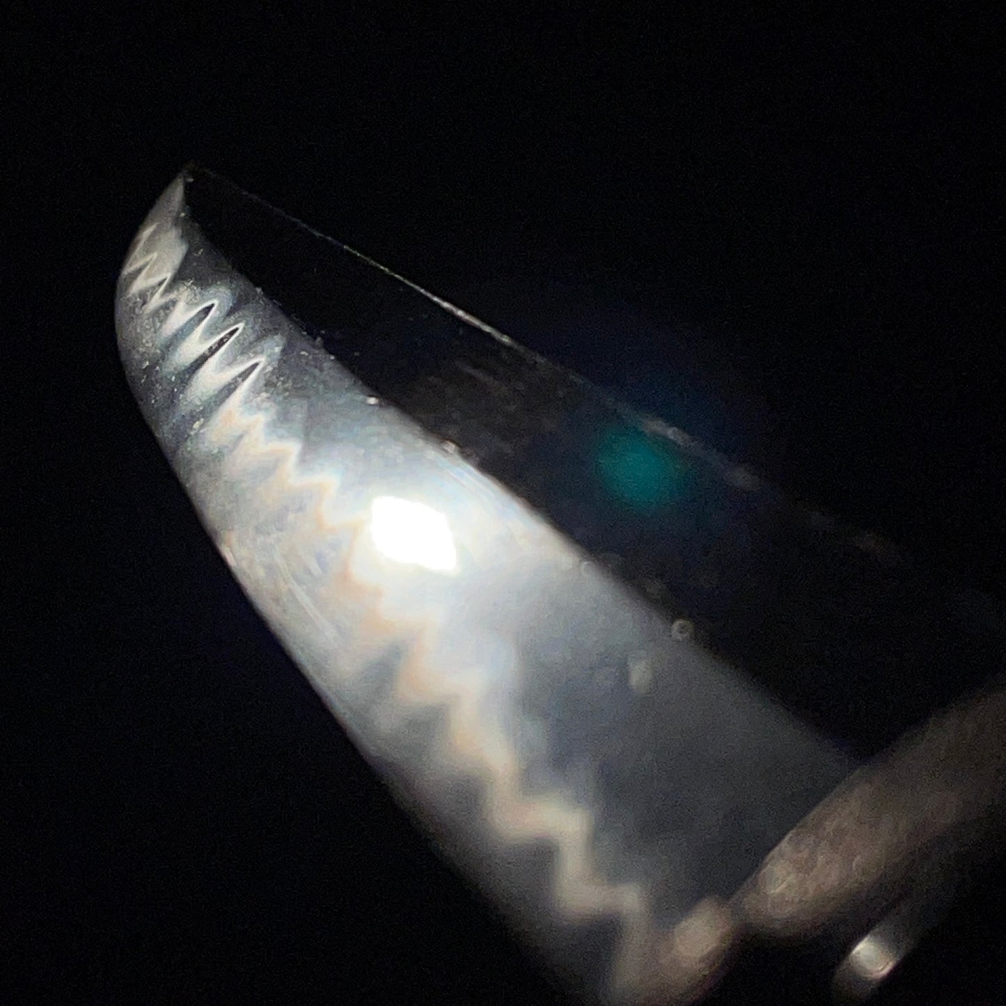 Red Matsushiro Koshirae TANTO, Rare Style blade,  Brass Fittings