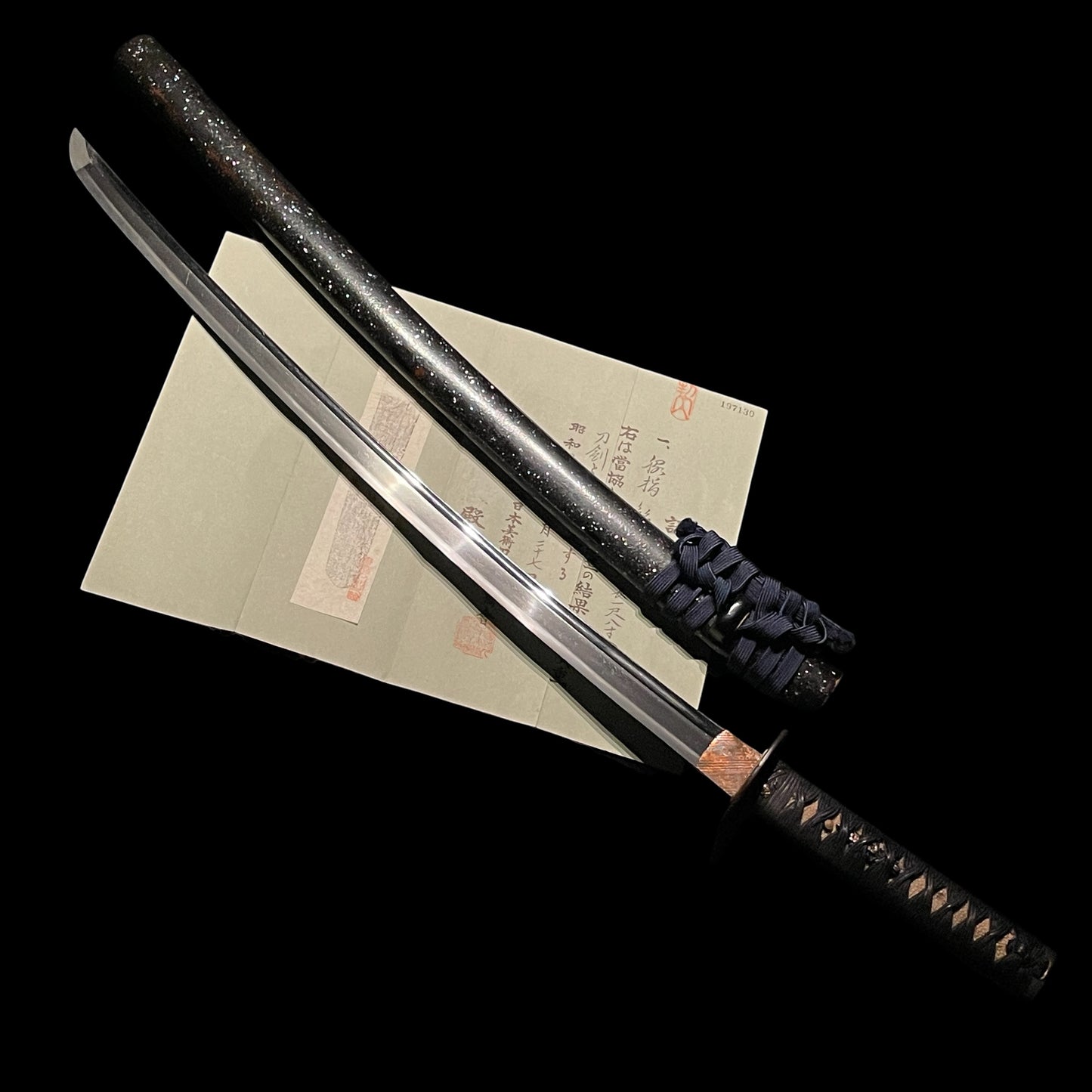 Tadamitsu 忠光 signed Long Wakizashi, Suebizen 末備前, Muromachi period, NBTHK Certificate