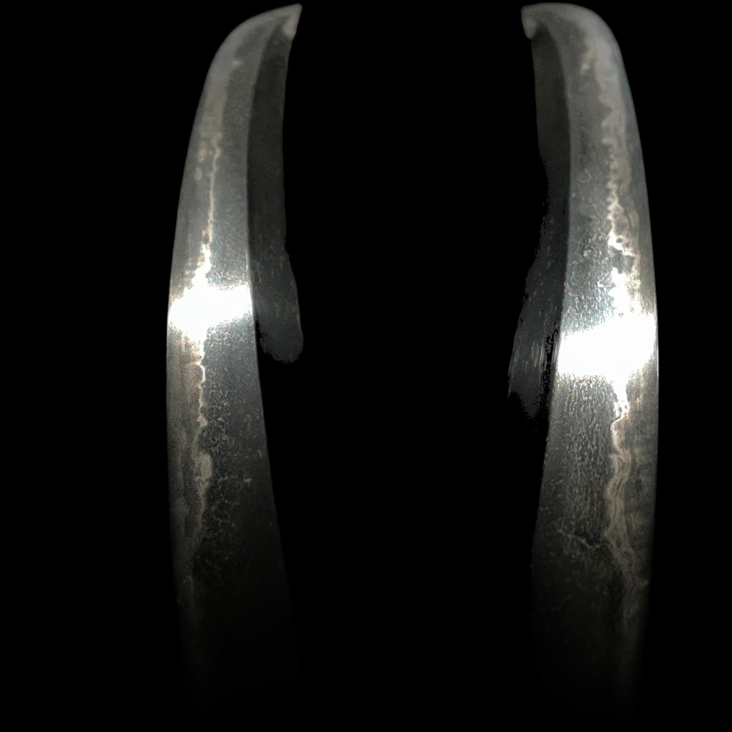 Naginata Naoshi Style Wakizashi, Iemasa 家正 signed, Wide Blade, Muromachi period