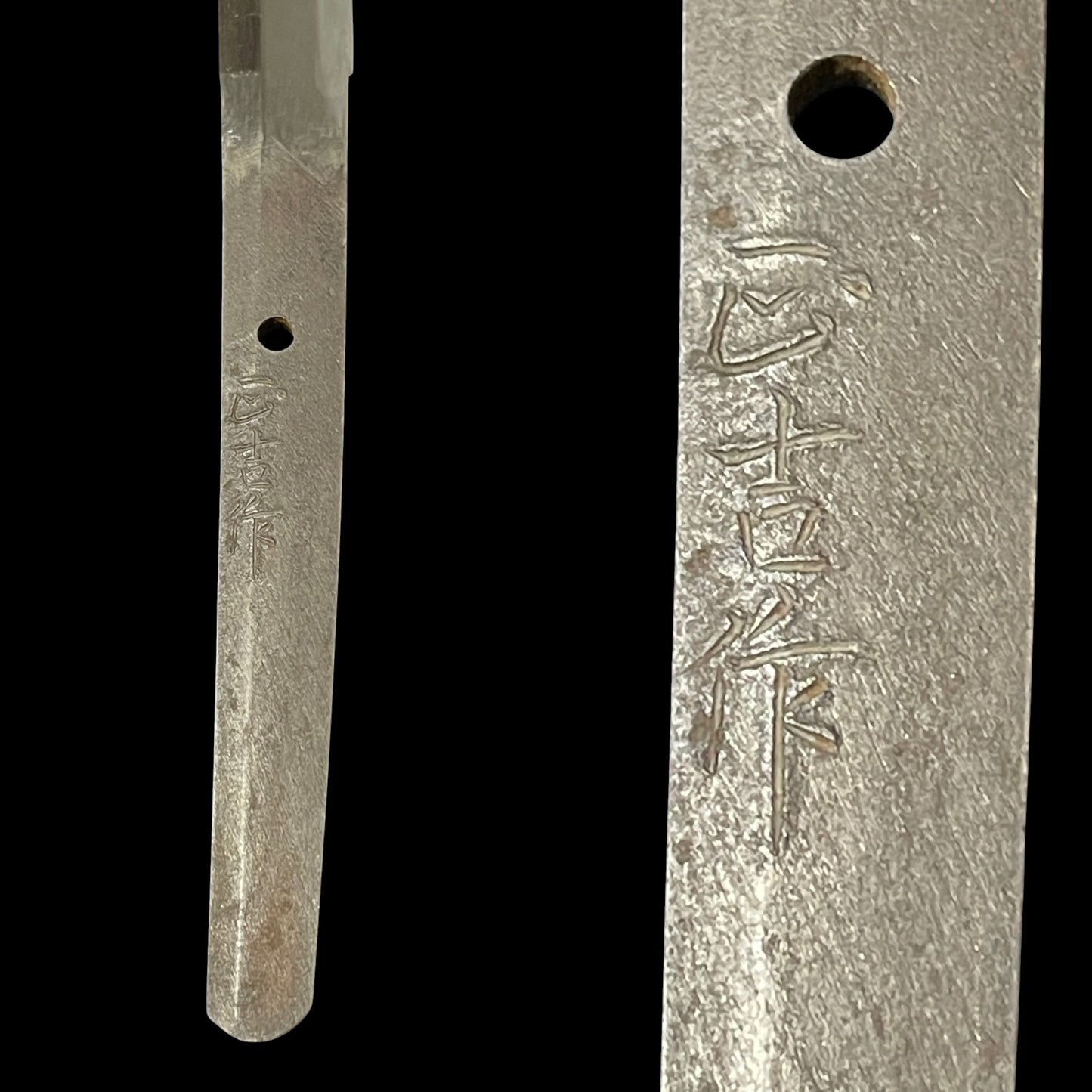 Owl Fuchikashira KATANA,  Masayoshi 正吉 signed, Edo period