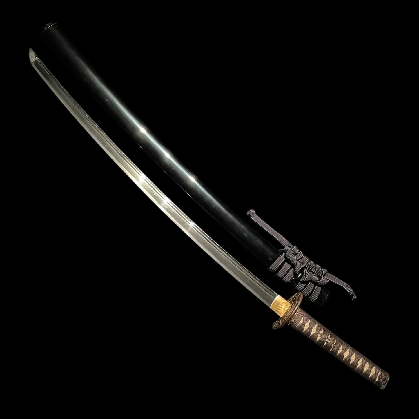 Bicchukokuju Ie 備中国住家 signed KATANA, Yanagawa Naomasa 柳川直政 signed Fuchi