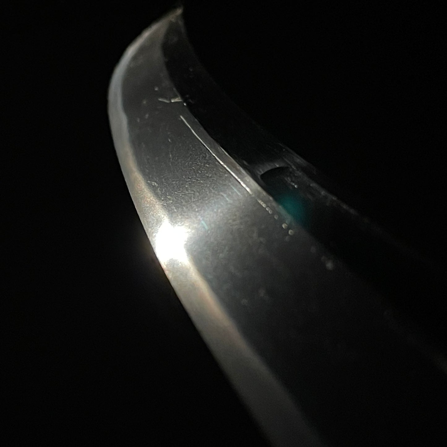Naginata-Naoshi 薙刀直し Wakizashi, Signed Tsuba, Muromachi period mumei