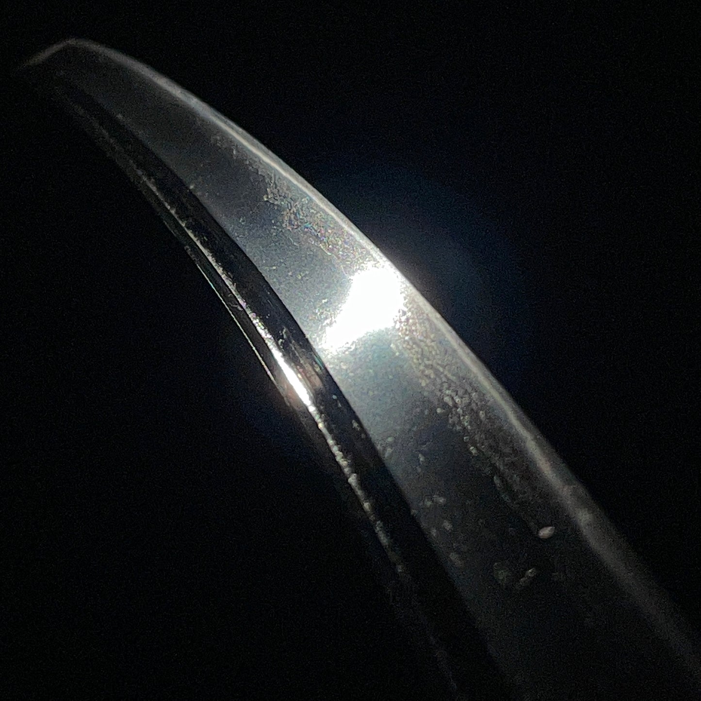Bohi 棒樋, Suguha 直刃 Wakizashi in Shirasaya, Muromachi period mumei