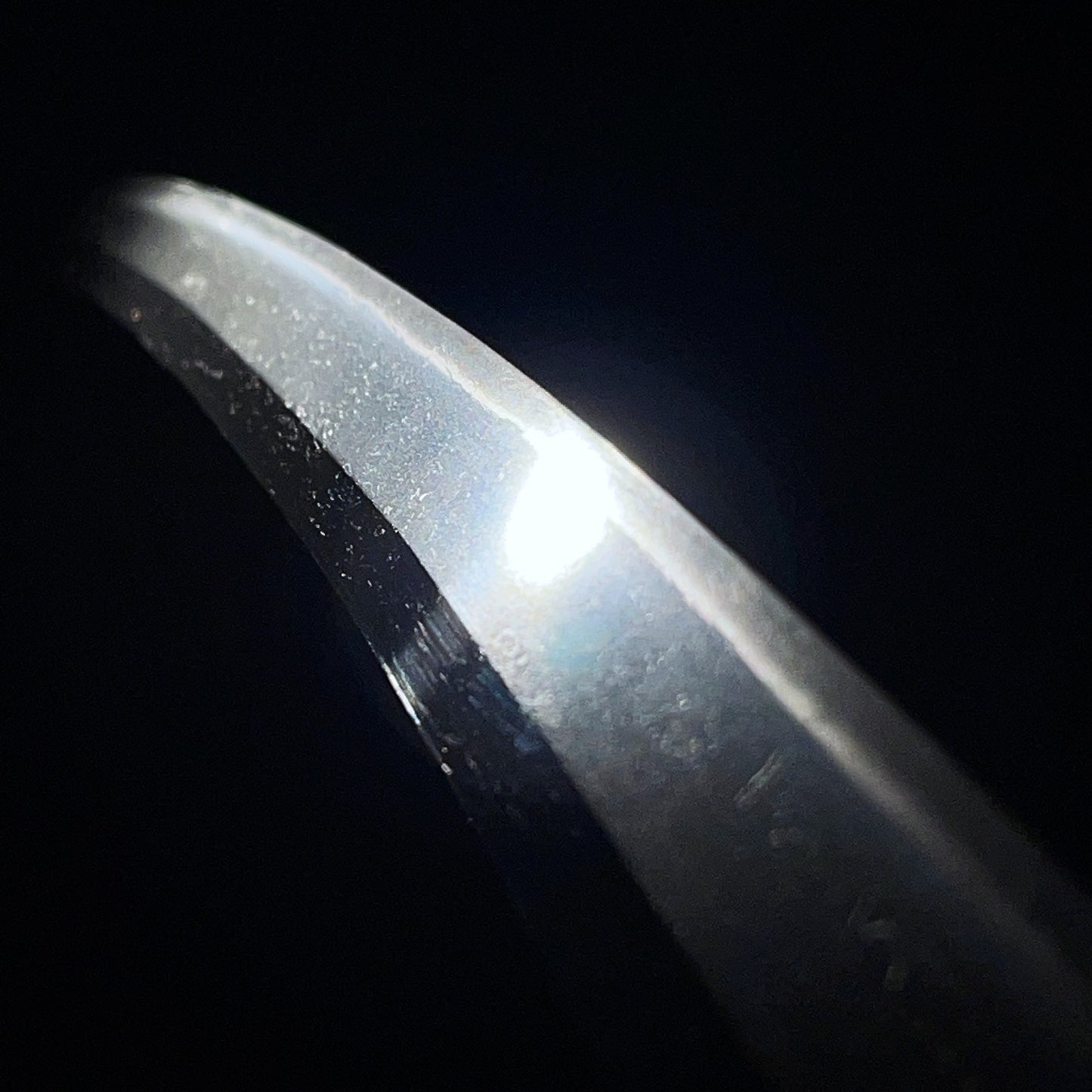 Long Wakizashi, ShibuichiFuchikashira 四分一縁頭, Edo period mumei