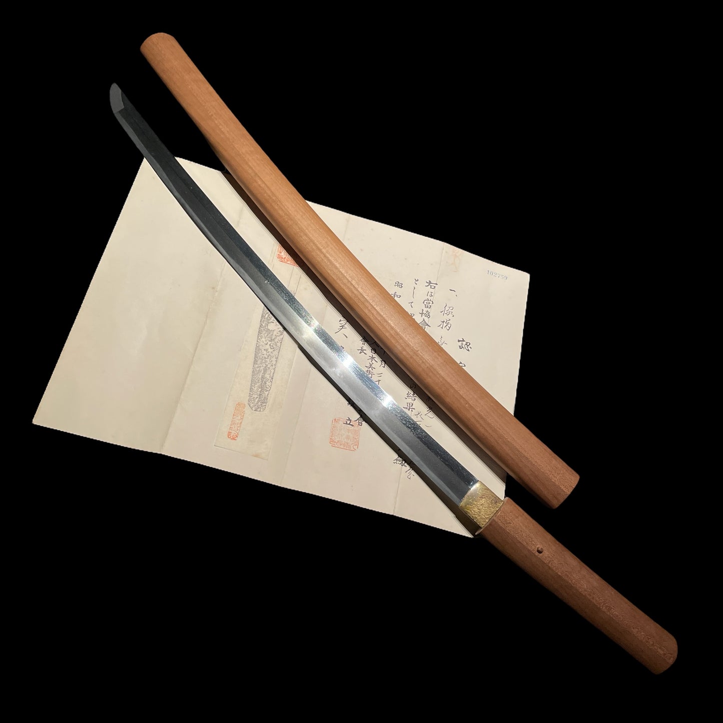 Mito Sukemitsu 水戸祐光 WAKIZASHI, Bakumatsu period (Late Edo), with NBTHK Certificate