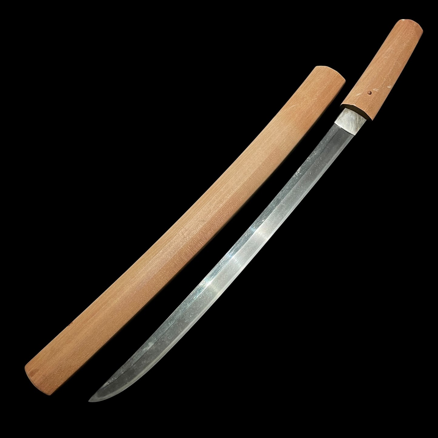 Shobuzukuri Wakizashi, Sanjo Naganobu 三条長信 signed, Muromachi period