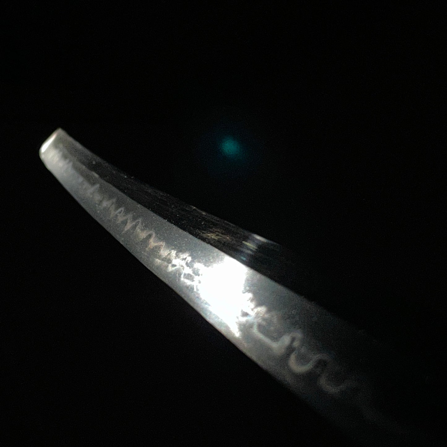 Shinobigatana 忍刀, Straight Blade Long Wakizashi, Fujiwara Takada 藤原高田, Early Edo period