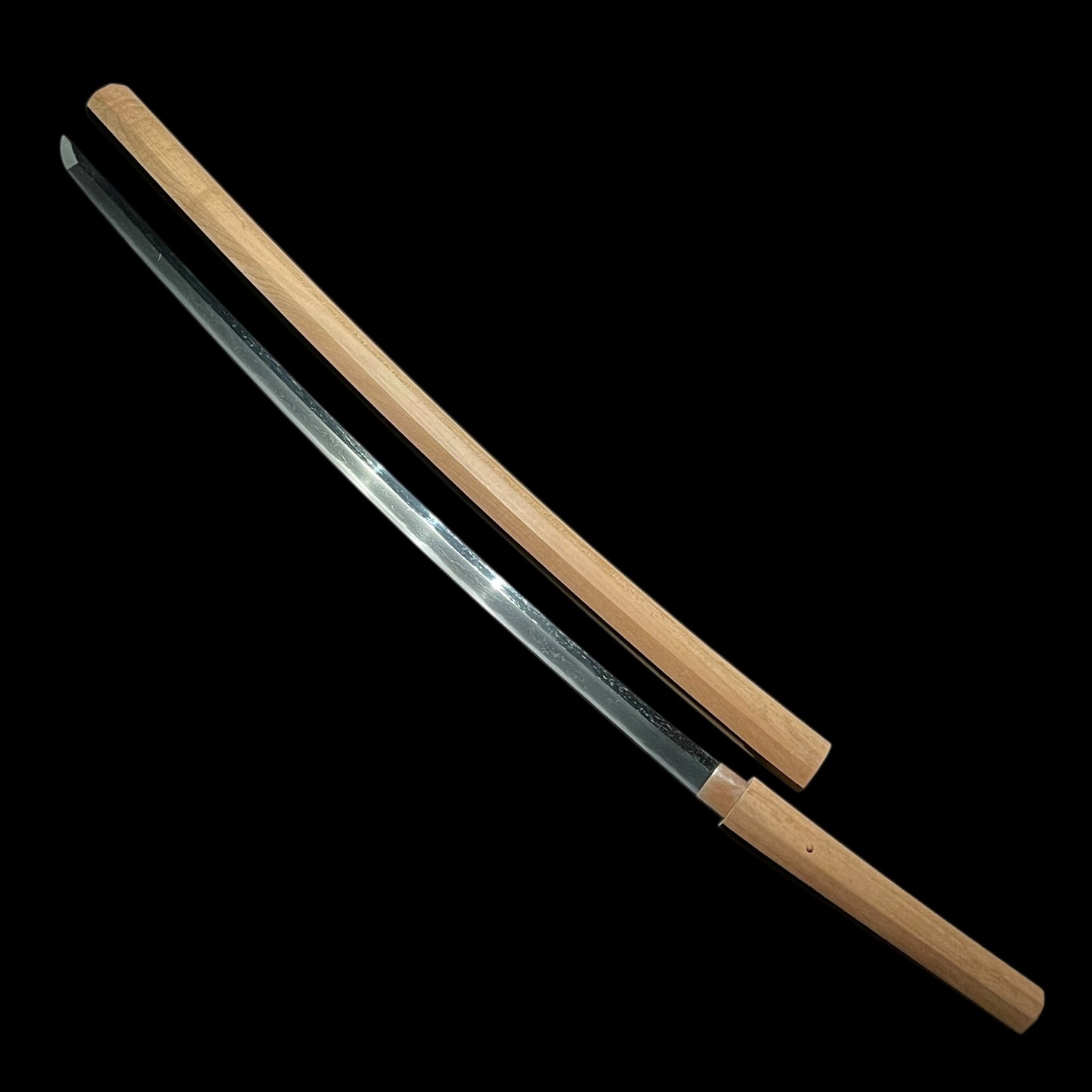 Long KATANA in Shirasaya, Muromachi period mumei