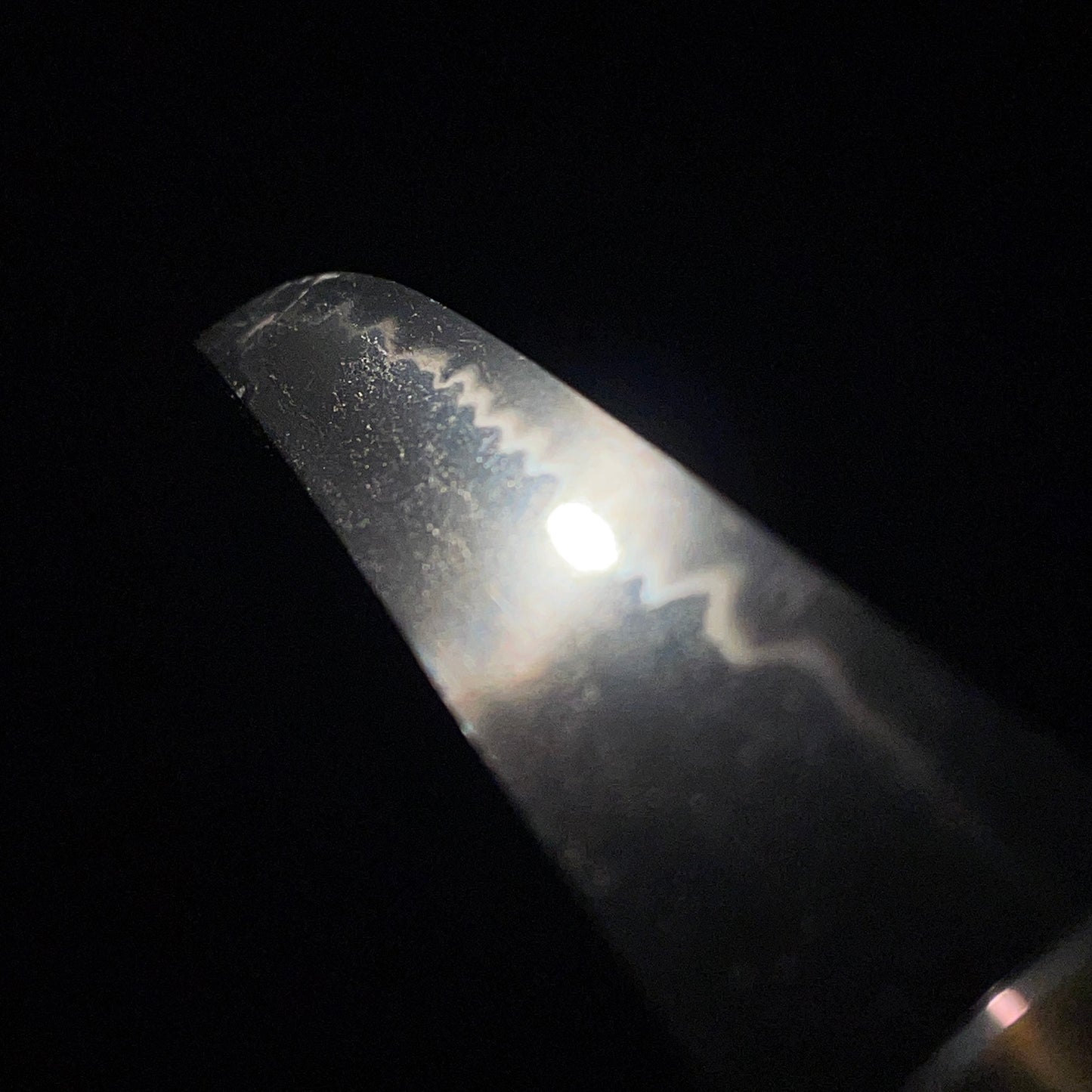 Aikuchi Style TANTO, Butterfly menuki, Late Edo period mumei