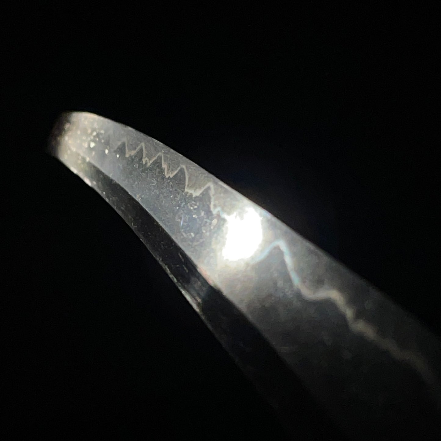 Black KATANA, Bushuju Kunihiro 武州住国廣 signed TSUBA, Edo period mumei