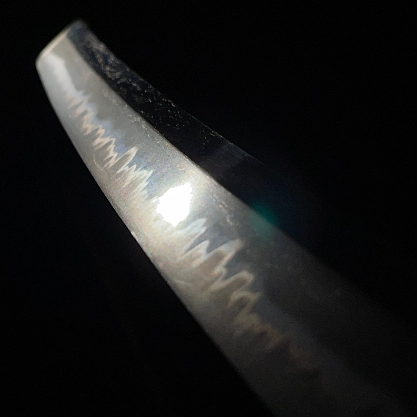 Amazing Hamon, Dragon Fittings Wakizashi, Takada Muneyuki 高田統行, Early Edo period