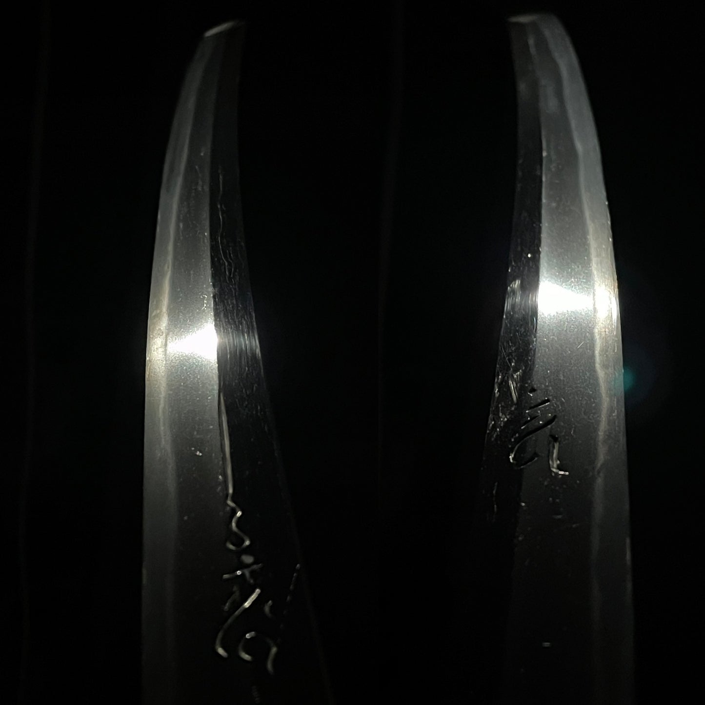 Yamashironokami Kunikiyo 山城守国清 Wakizashi, Bonji 梵字 Horimono, Very Thick Blade