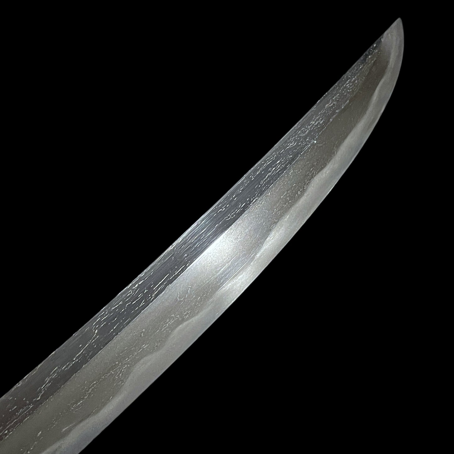 Shobuzukuri Wakizashi 菖蒲造脇差, Torame-Shirasaya 虎目白鞘, Edo period mumei