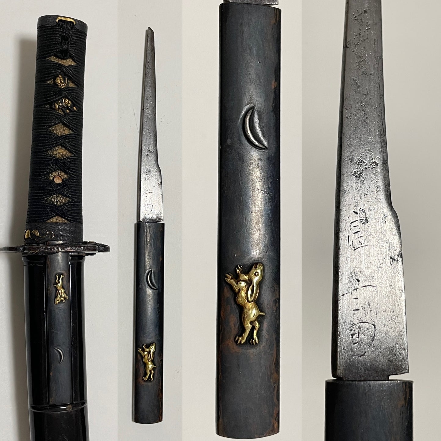 NAGAMAKI-NAOSHI 長巻直 Wakizashi, Ornate Mountings Koshirae, with Kozuka