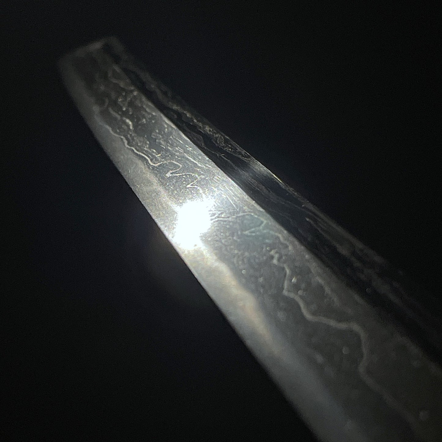 Oomasamehada 大柾目肌 Wakizashi with Kozuka, Edo period mumei